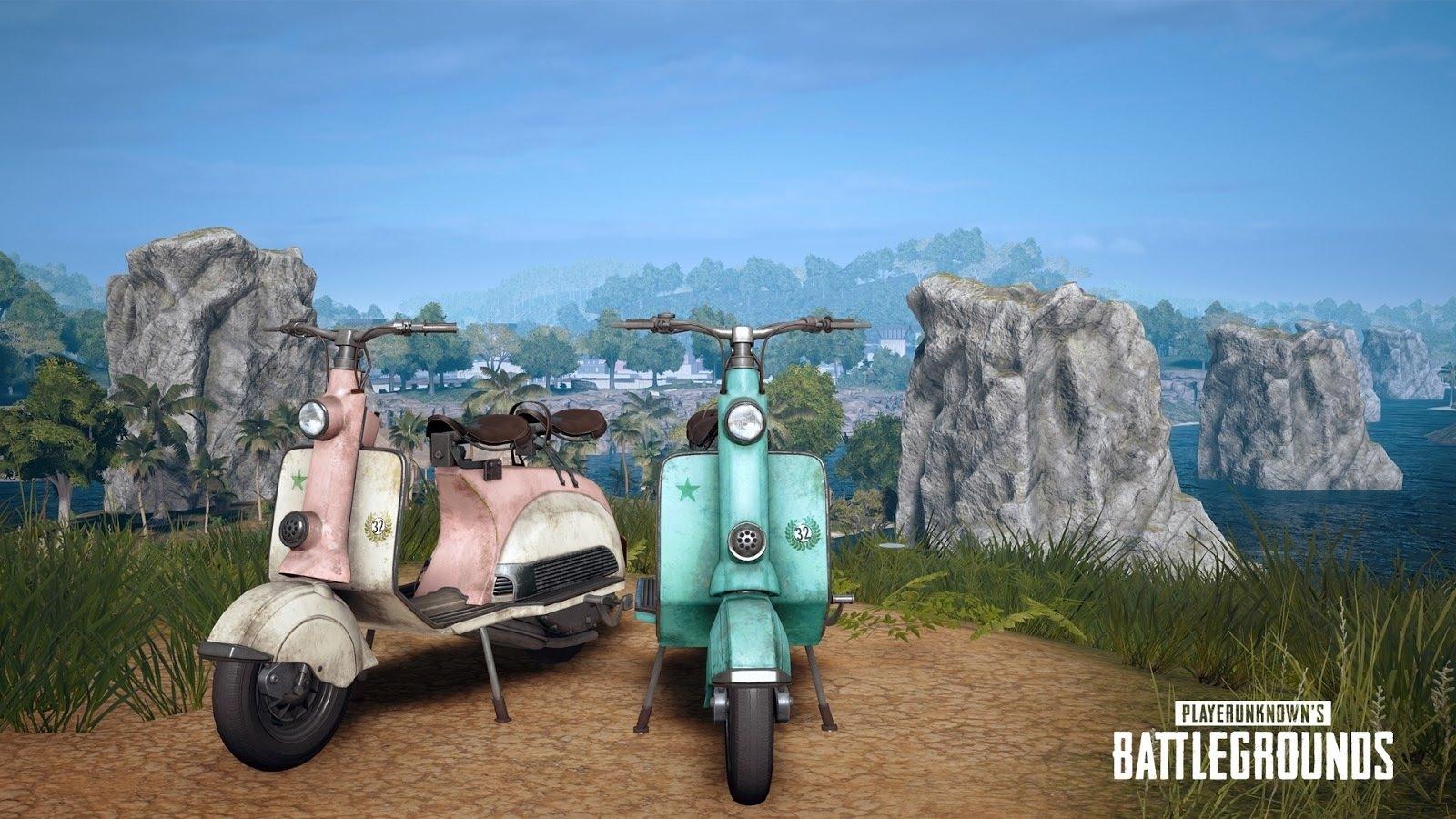 PUBG gets a new rifle, and a scooter for Sanhok
