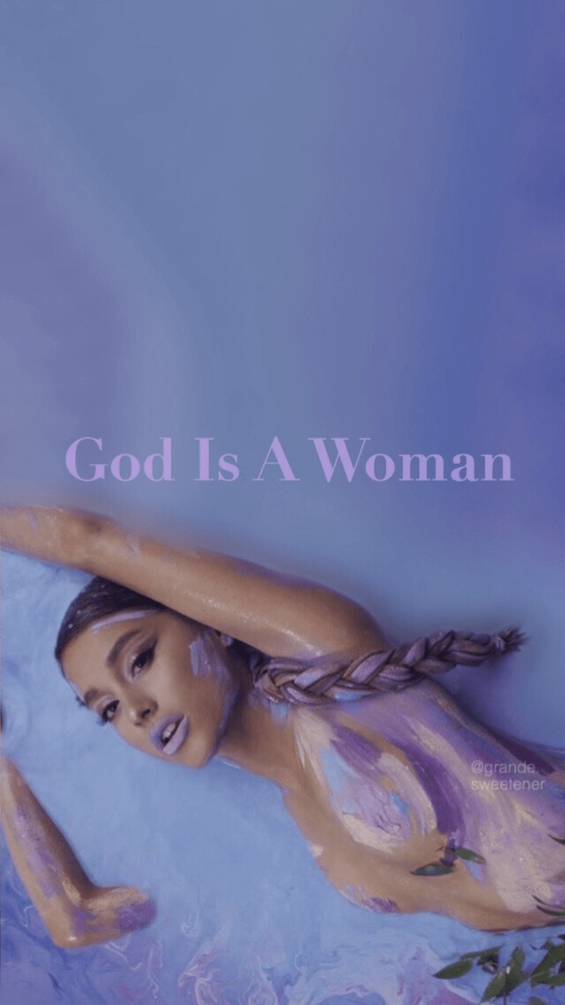 Ariana grande god is a woman swetener