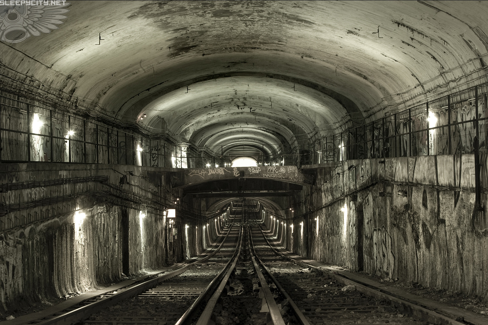abandoned, subway, tunnels, underground :: Wallpapers.
