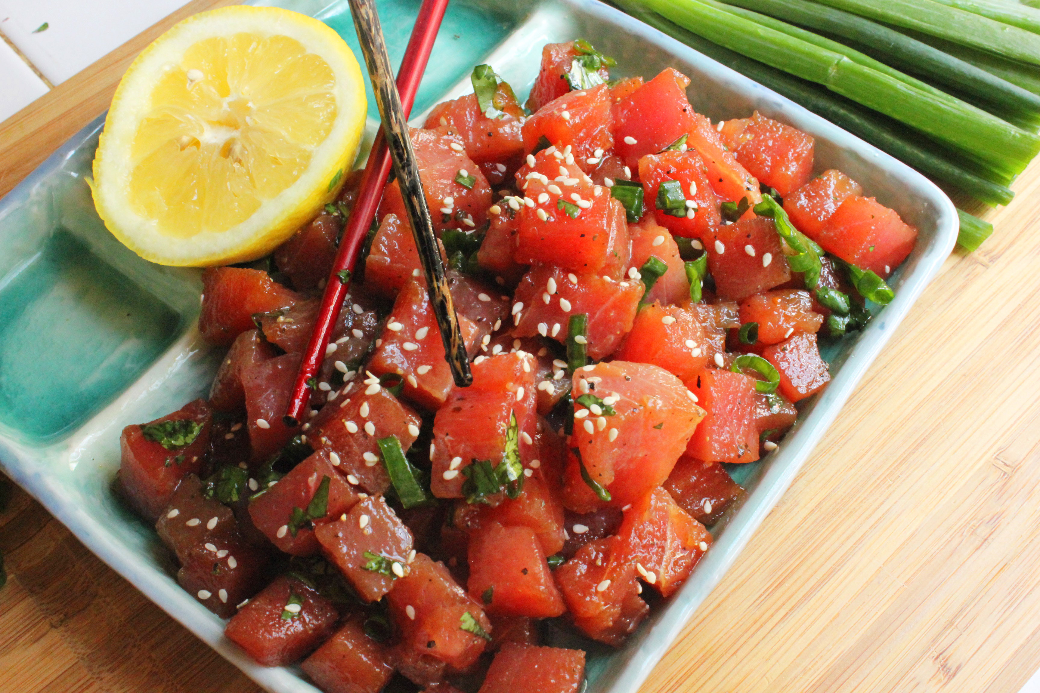 Tuna Ahi Poke Wallpaper High Quality
