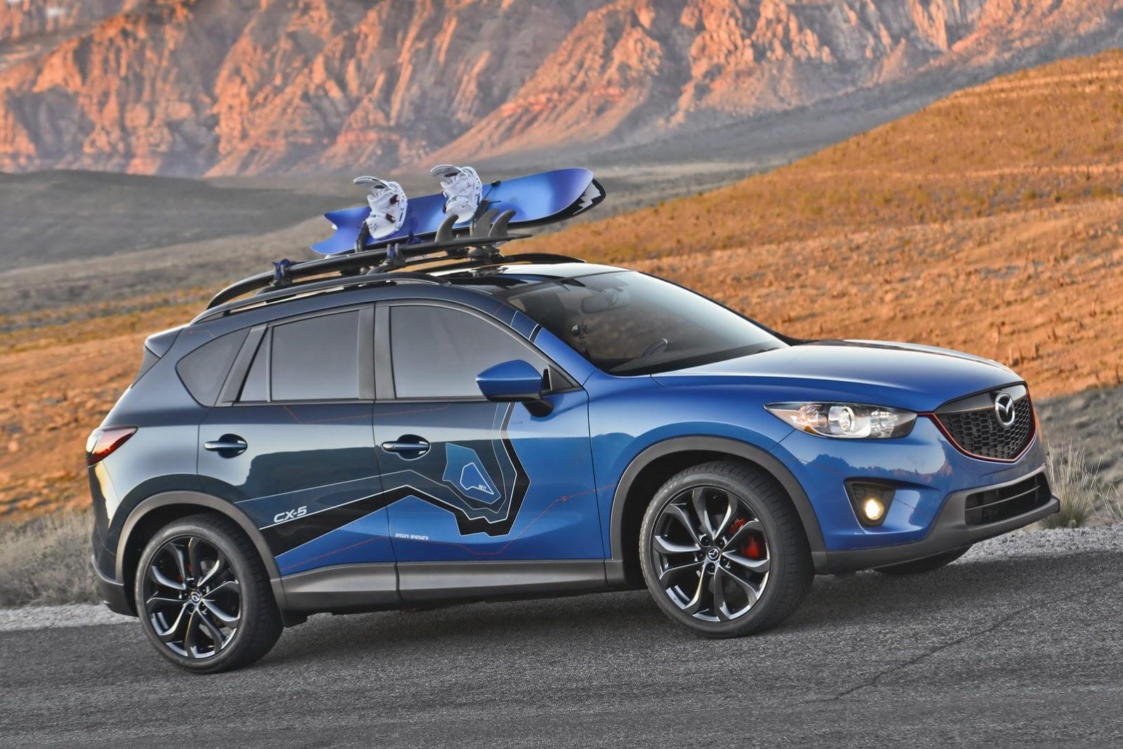 Mazda CX5. Tail Light High Resolution Wallpaper. Autocar