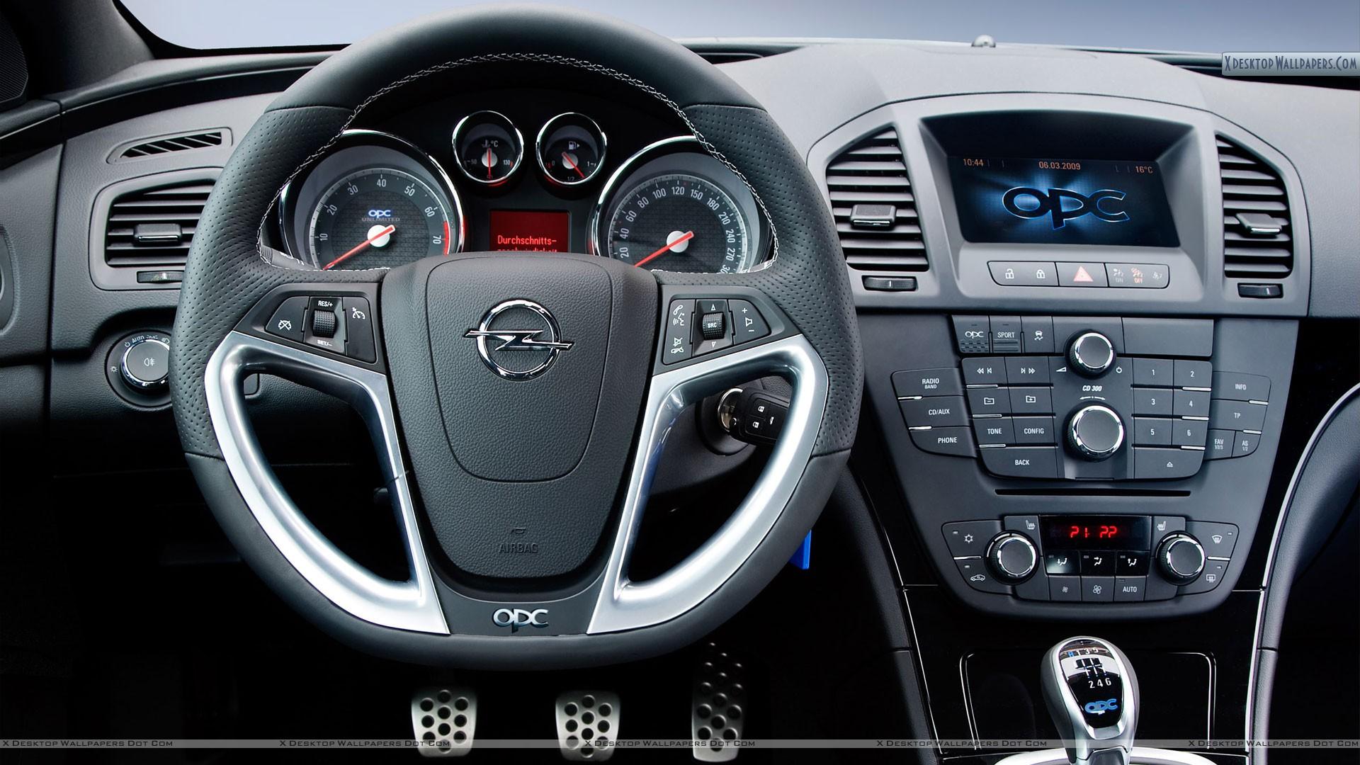 Opel Insignia Opc Unlimited Interior Picture Wallpaper