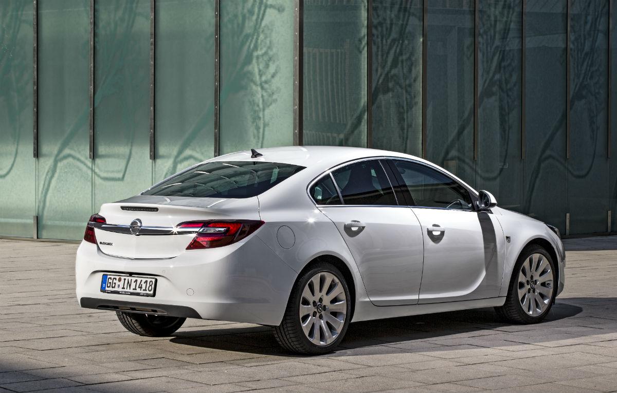 White Opel Insignia Wallpaper