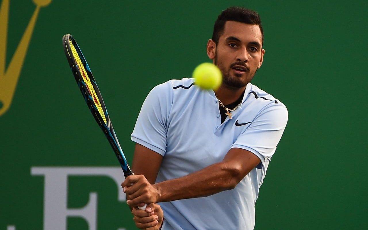 Nick Kyrgios storms off court after losing first set of Shanghai