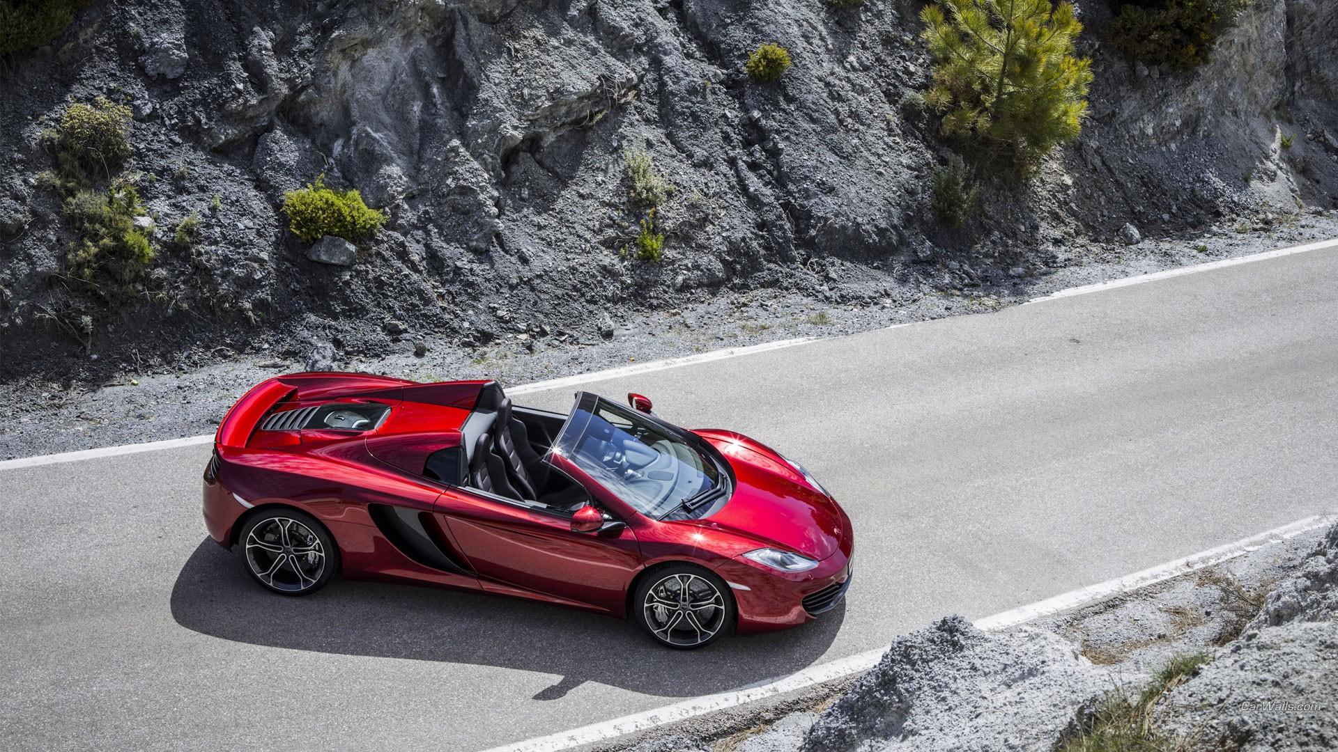Daily Wallpaper: 2013 McLaren MP4 12C Spyder. I Like To Waste My Time