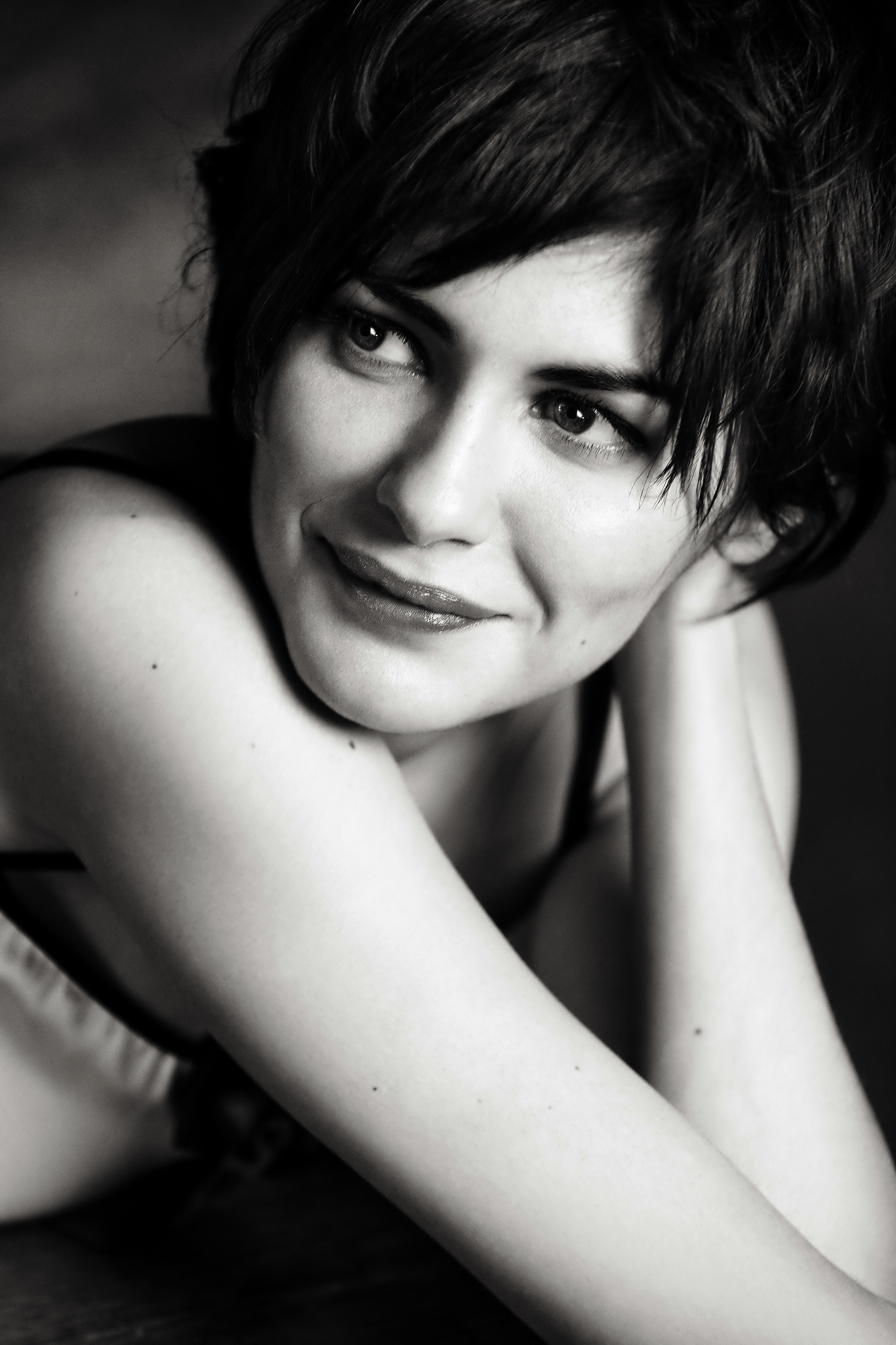 Audrey Tautou and Audrey Hepburn HD Wallpaper, Background Image
