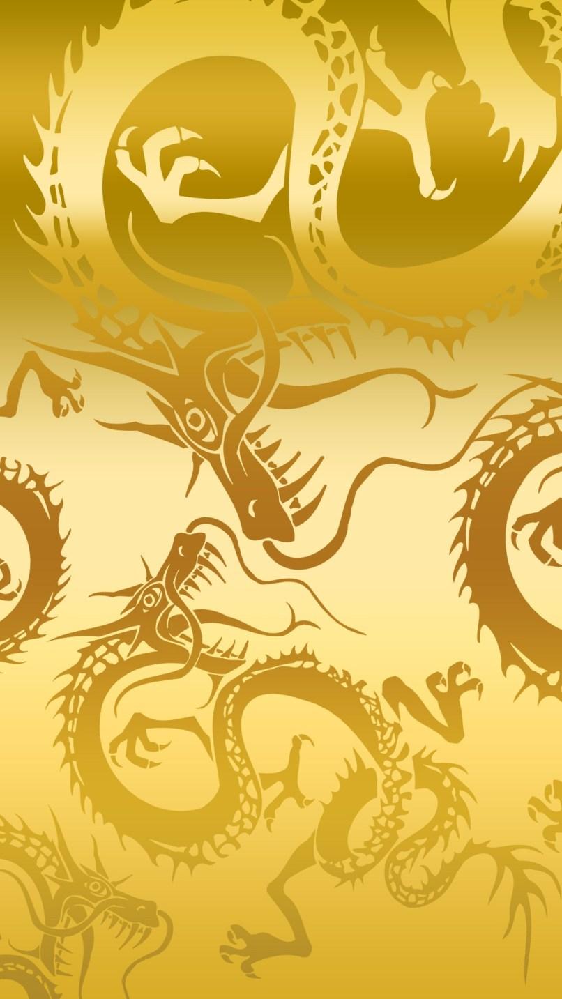 Download Golden Dragon Fire Wallpaper | Wallpapers.com