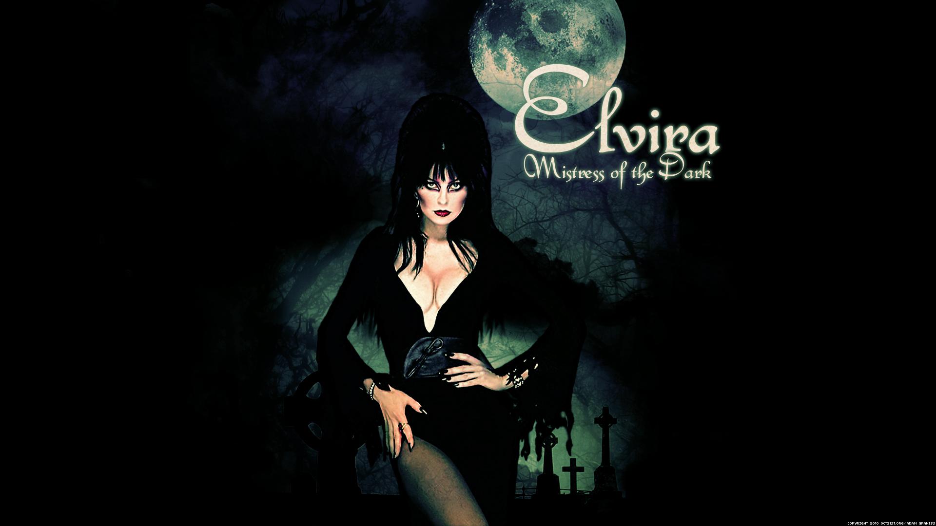 Elvira Mistress Of The Dark Wallpaper