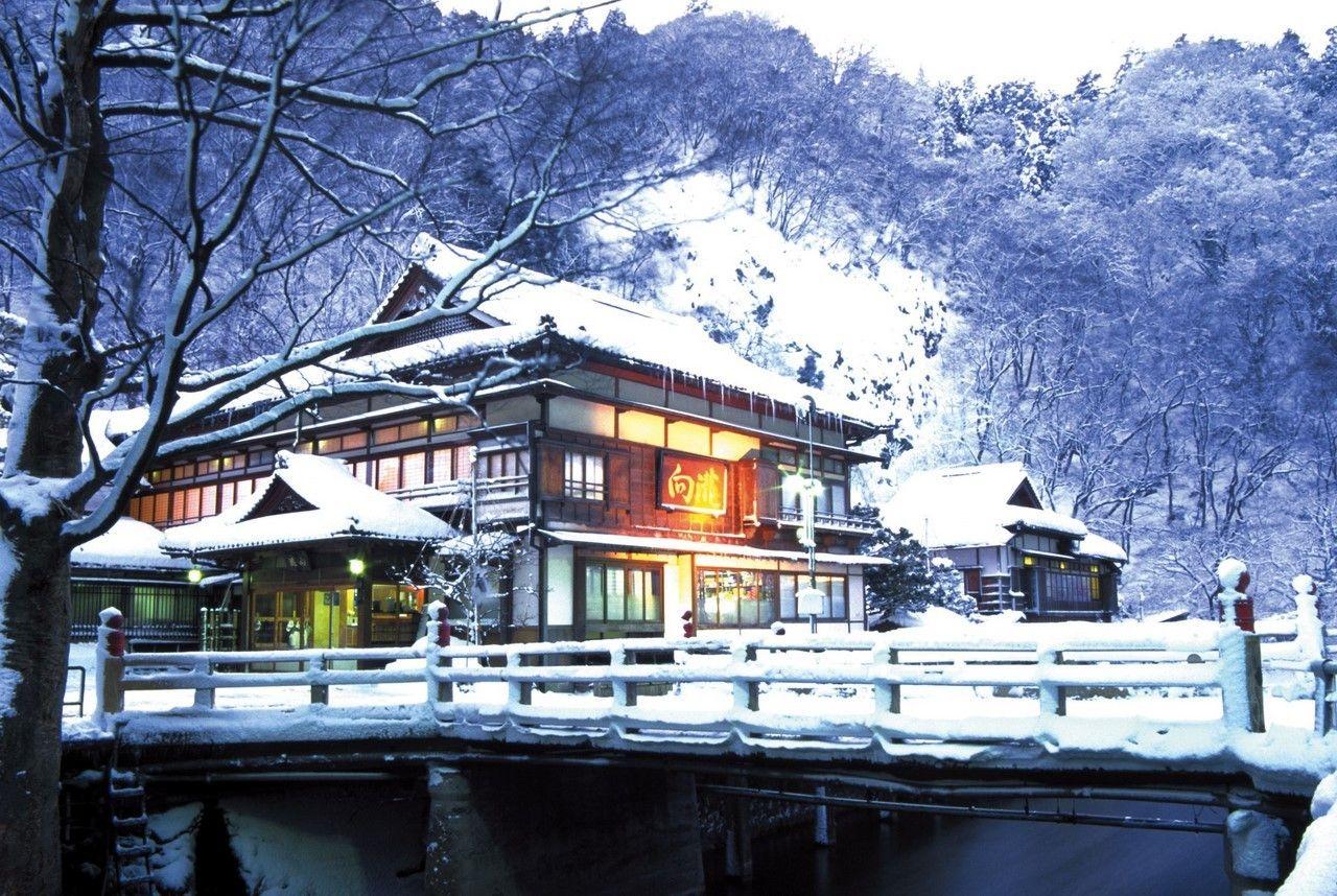 Japanese Winter Homes Wallpaper Free Japanese Winter Homes