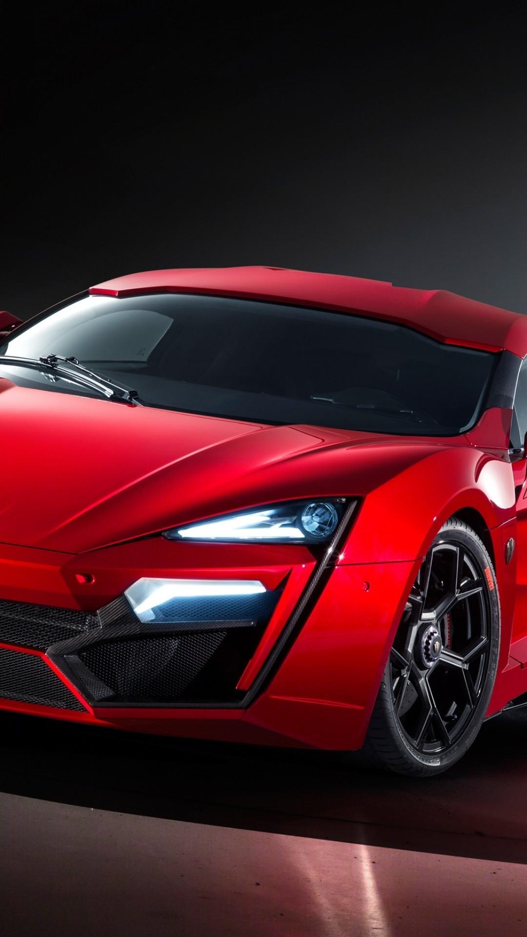 Download 1080X1920 Cars, Lykan Hypersport, Red Wallpaper For iPhone