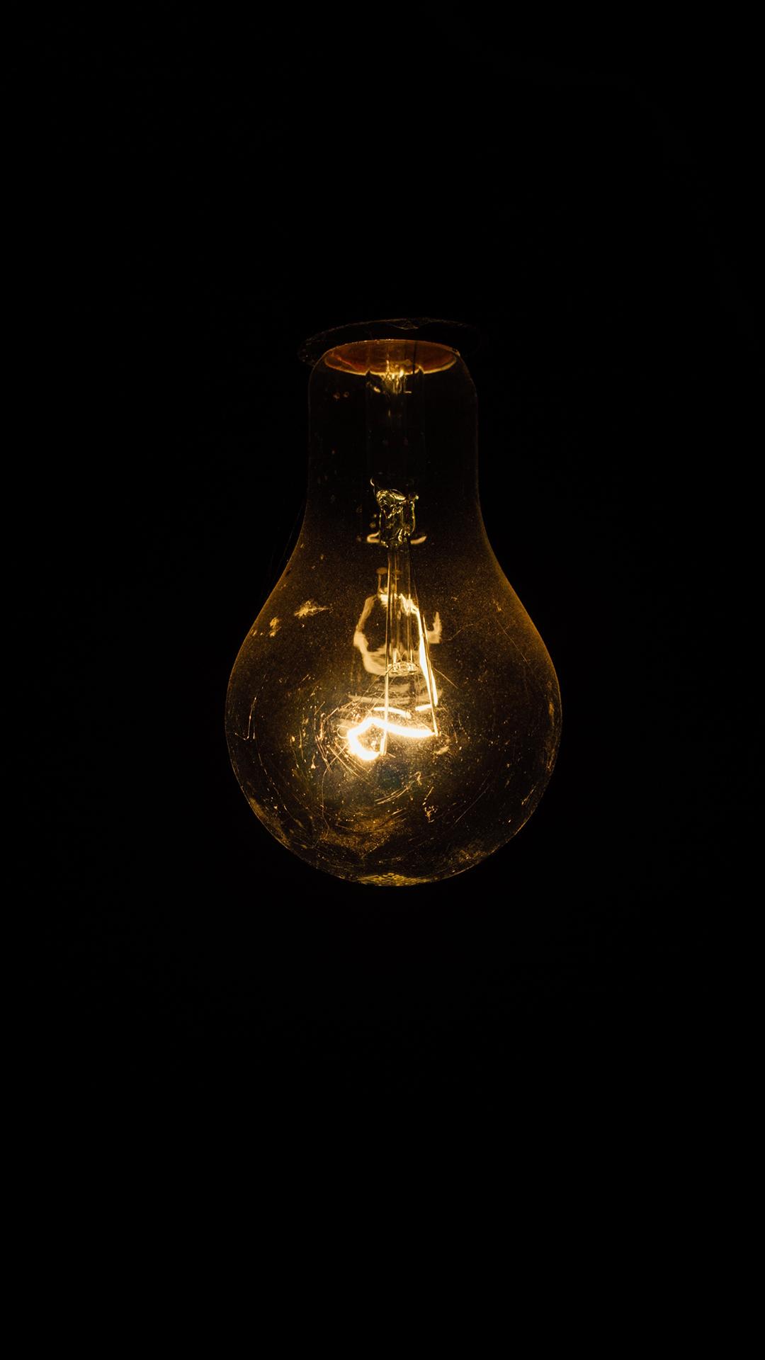 Free HD Light Bulb Phone Wallpaper.6642