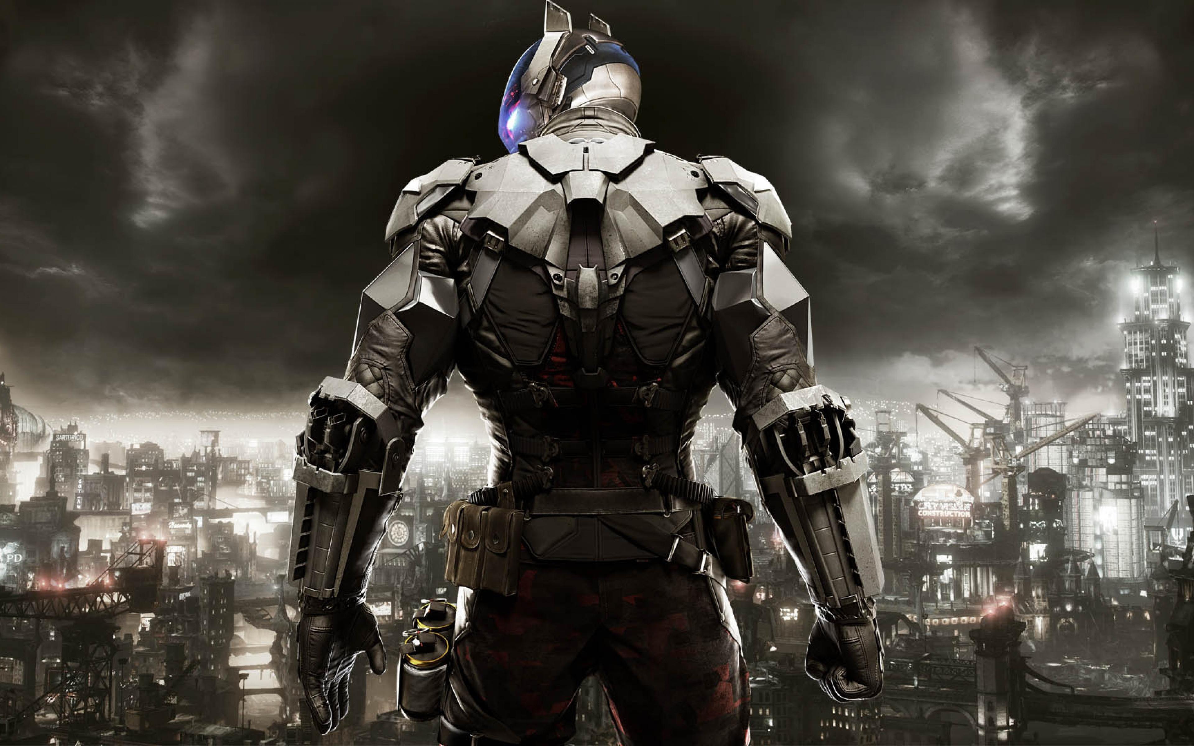HD Background Batman Arkham Knight Game Character Suit Back Armor