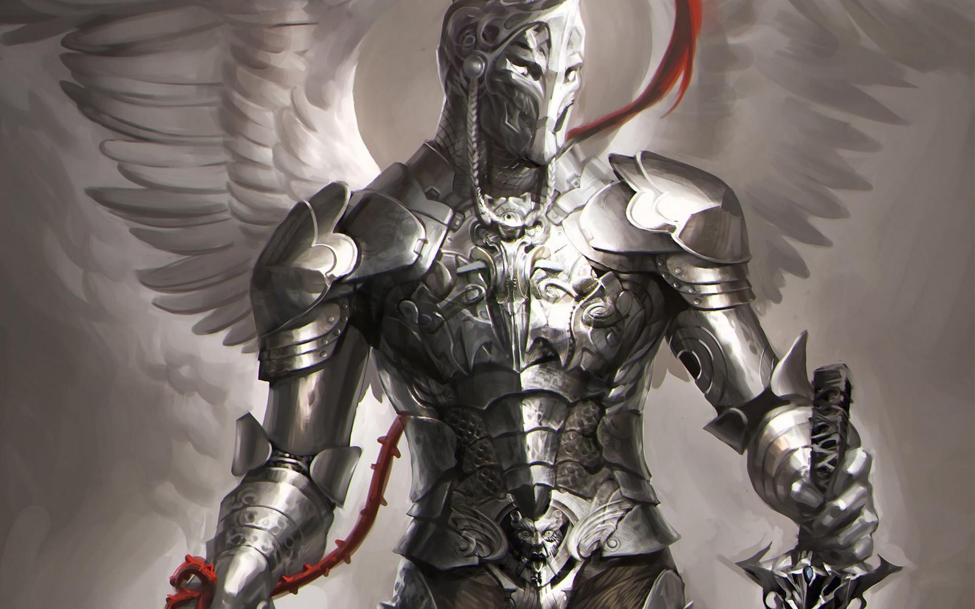 Wings Knights Fantasy Art Armor Artwork Angel Image. HD Wallpaper
