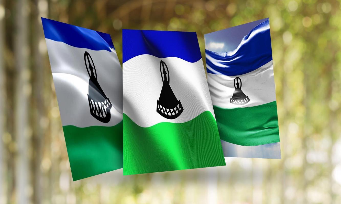 Lesotho Flag Wallpaper for Android