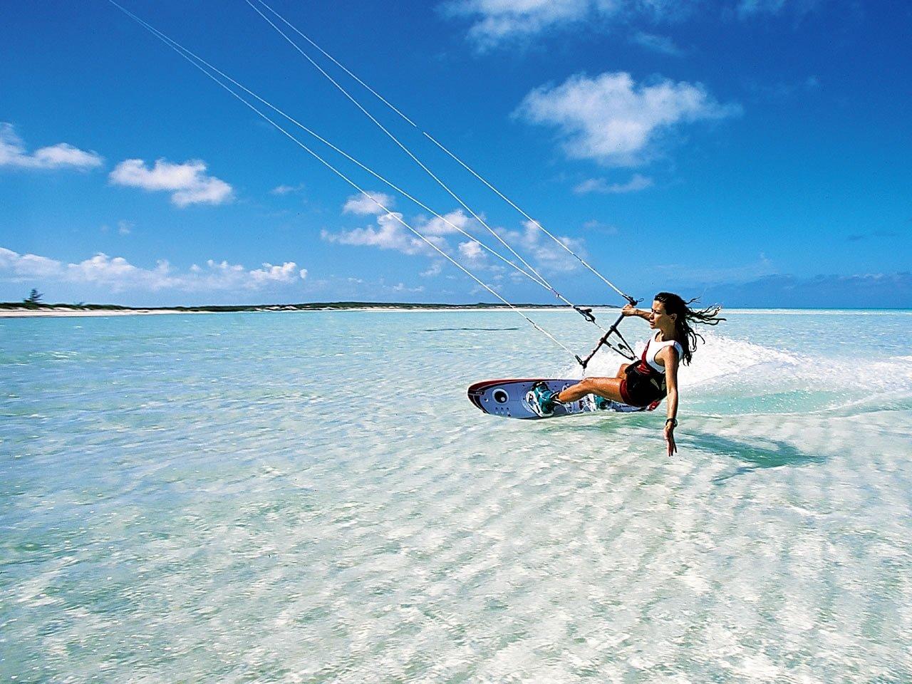Kitesurfing in Zanzibar