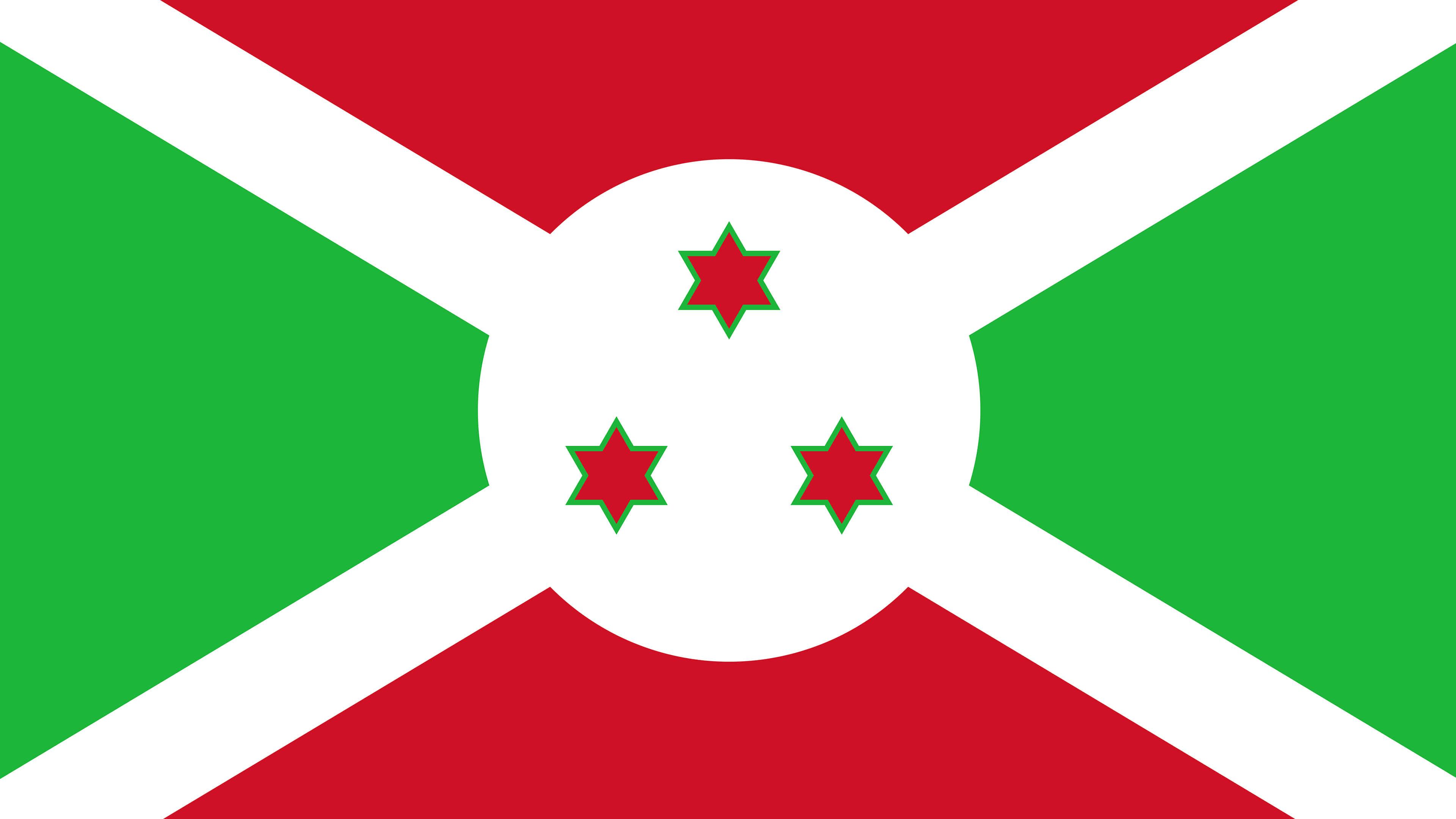 Burundi Flag UHD 4K Wallpaper