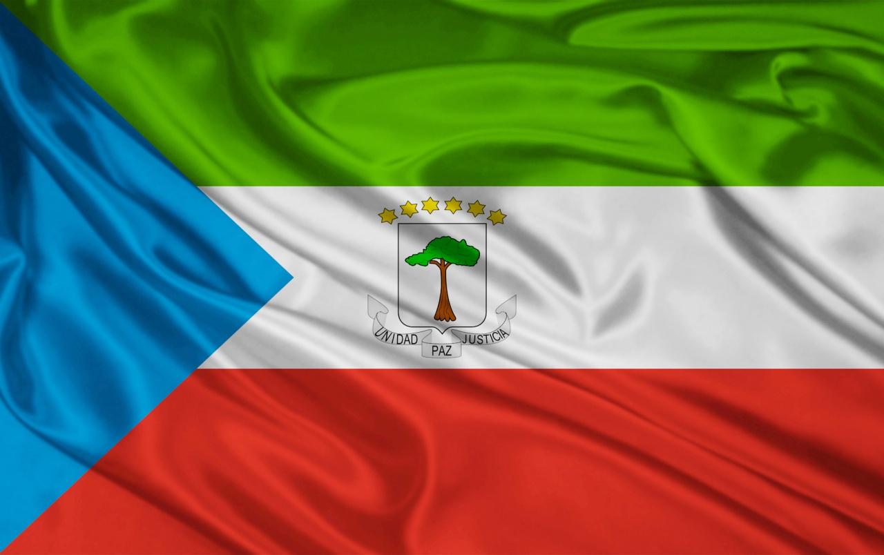 Equatorial Guinea Flag wallpaper. Equatorial Guinea Flag