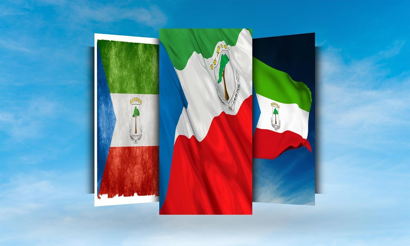 Equatorial Guinea Flag Wallpaper for Android
