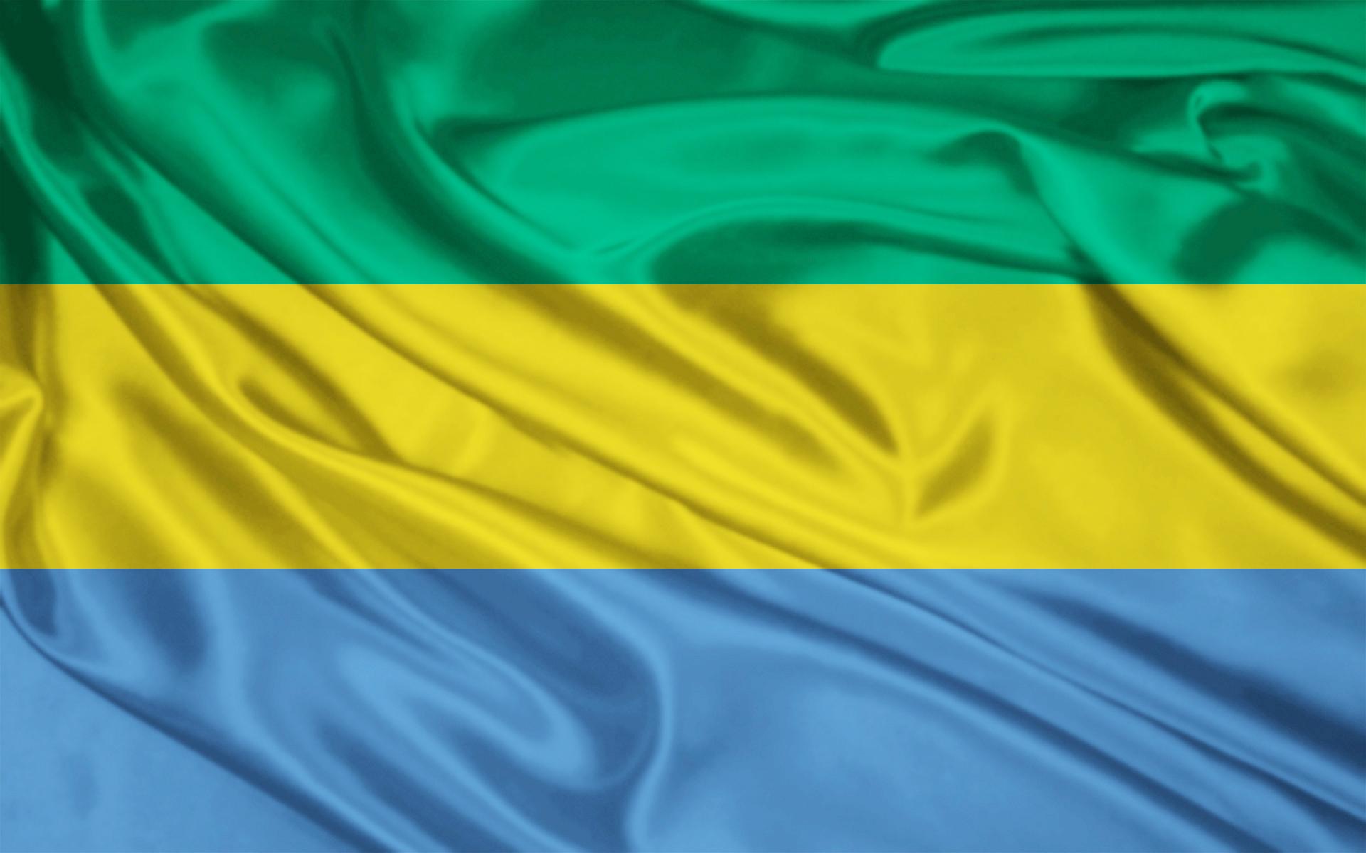 Gabon Flag wallpaper. Gabon Flag