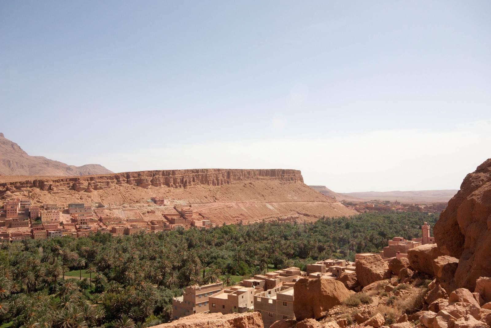 The Draa Valley in Sahara Desert, Morocco