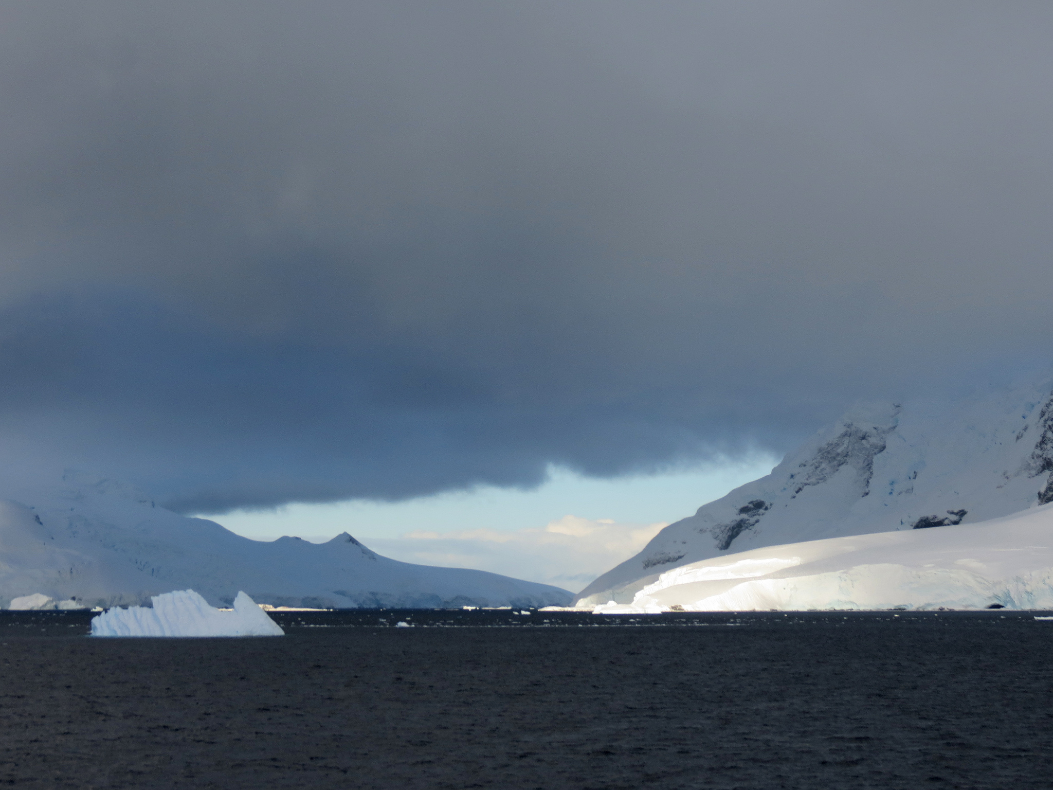 Iceberg in Paradise Bay on the Danco Coast Antarctica
