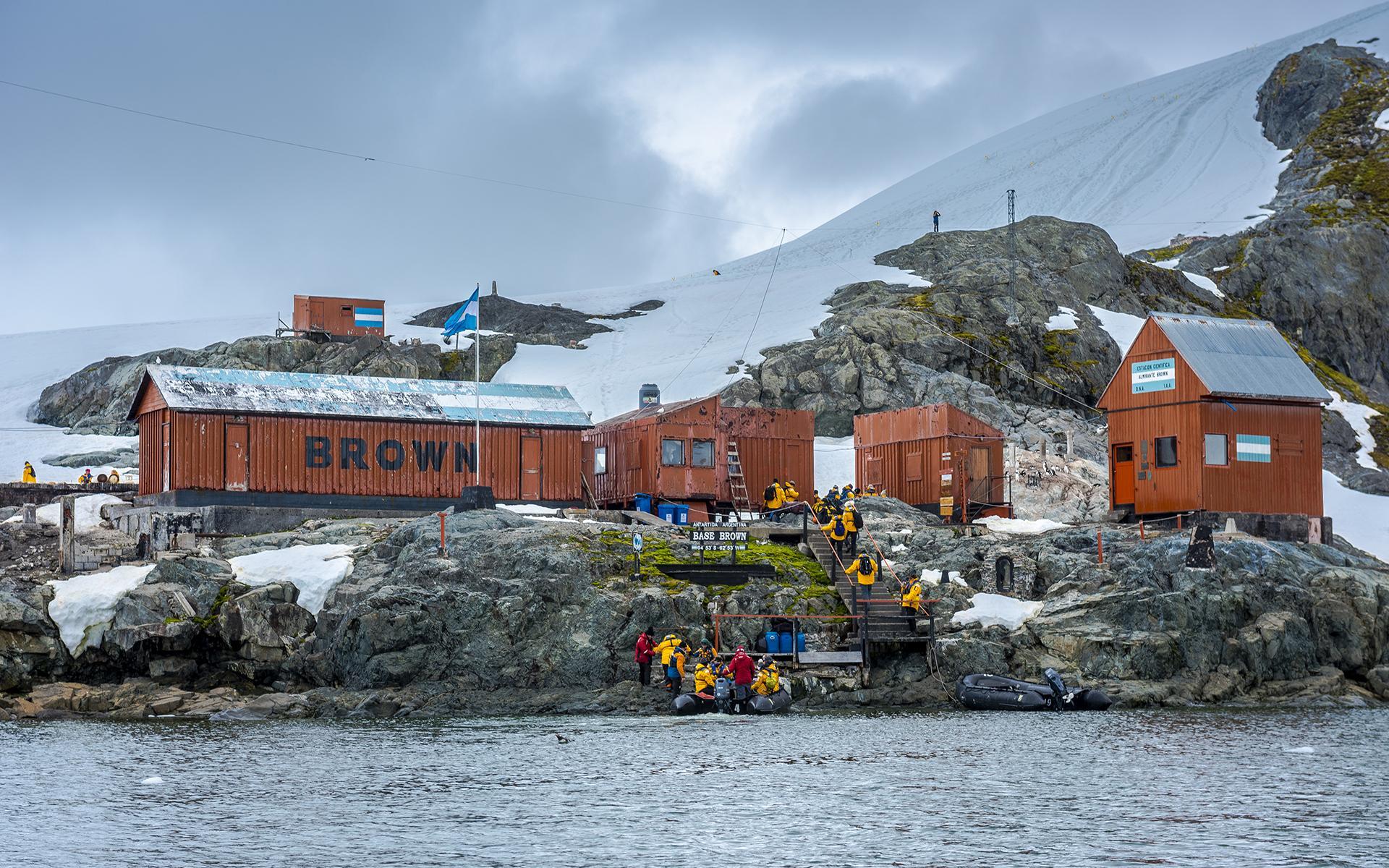 Albert's Antarctica Adventure: Base Brown at Paradise Harbor
