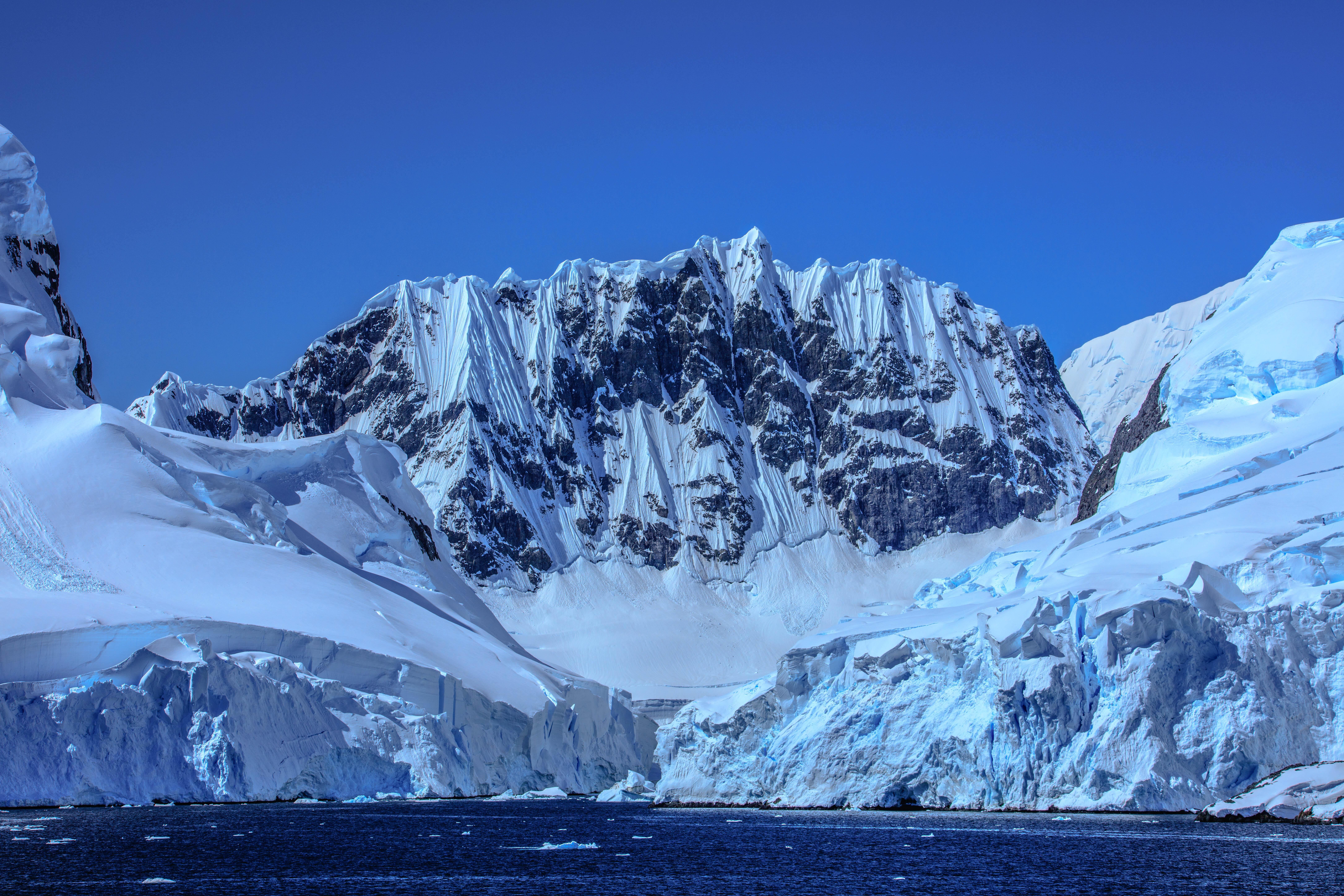 Download wallpaper 8688x5792 mountain, snow, snowy, antarctica HD