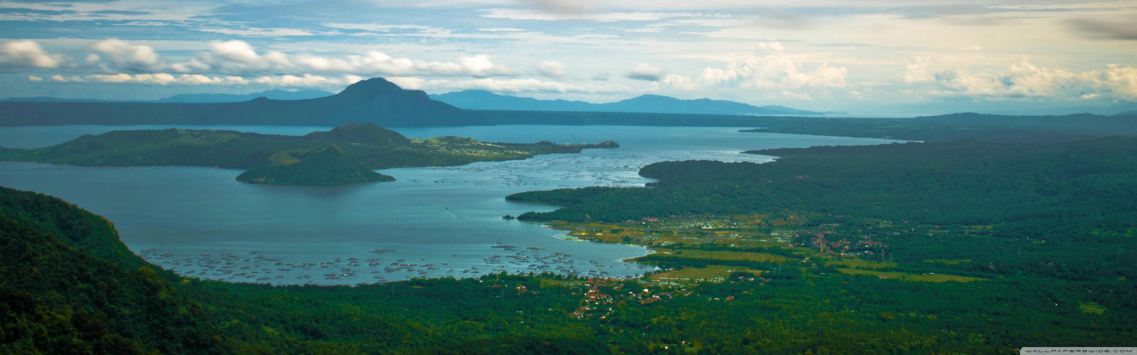 Taal Volcano, Island Of Luzon, Philippines ❤ 4K HD Desktop
