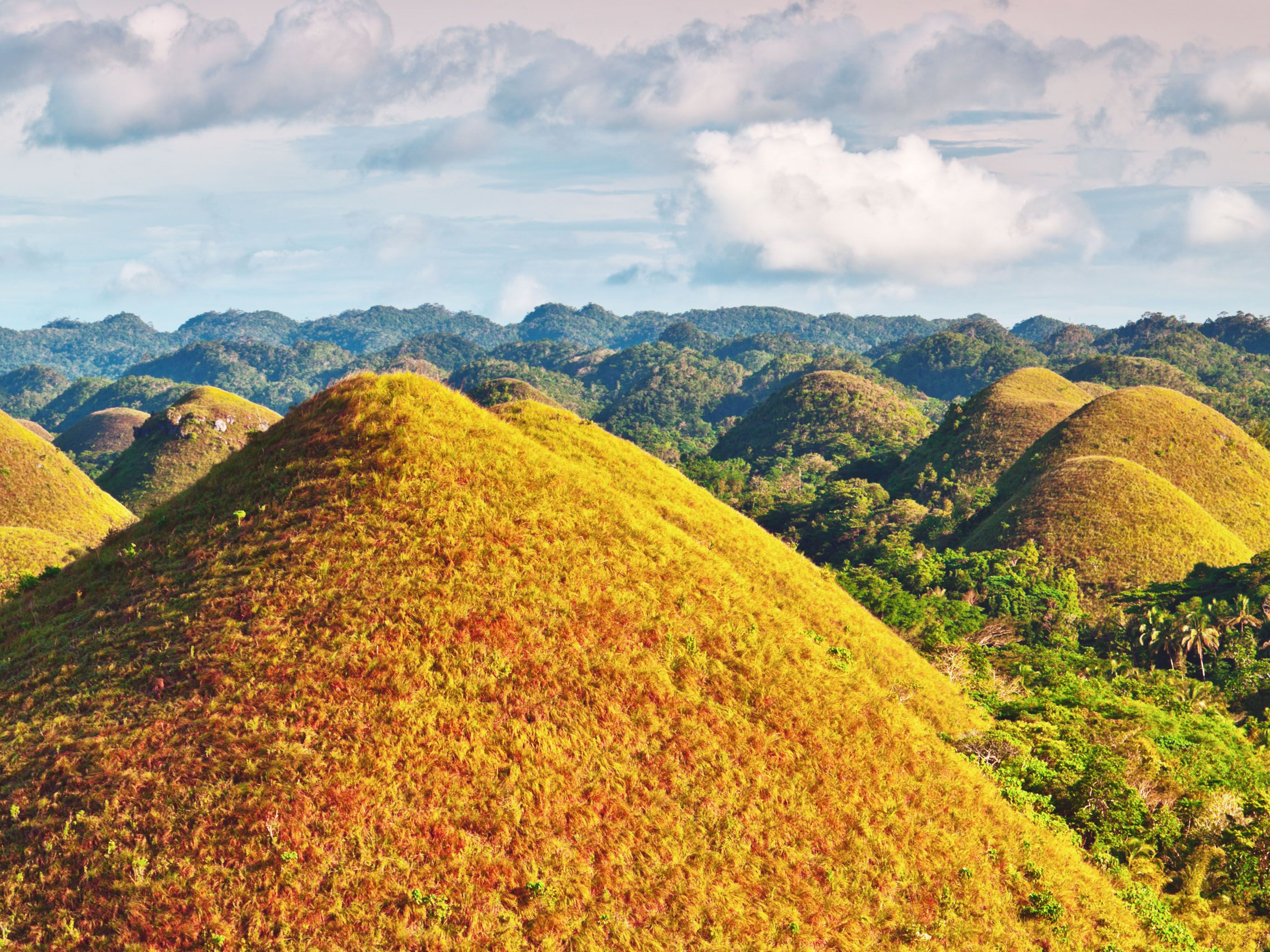 bohol island philippines. Chocolate Hills Philippines wallpaper