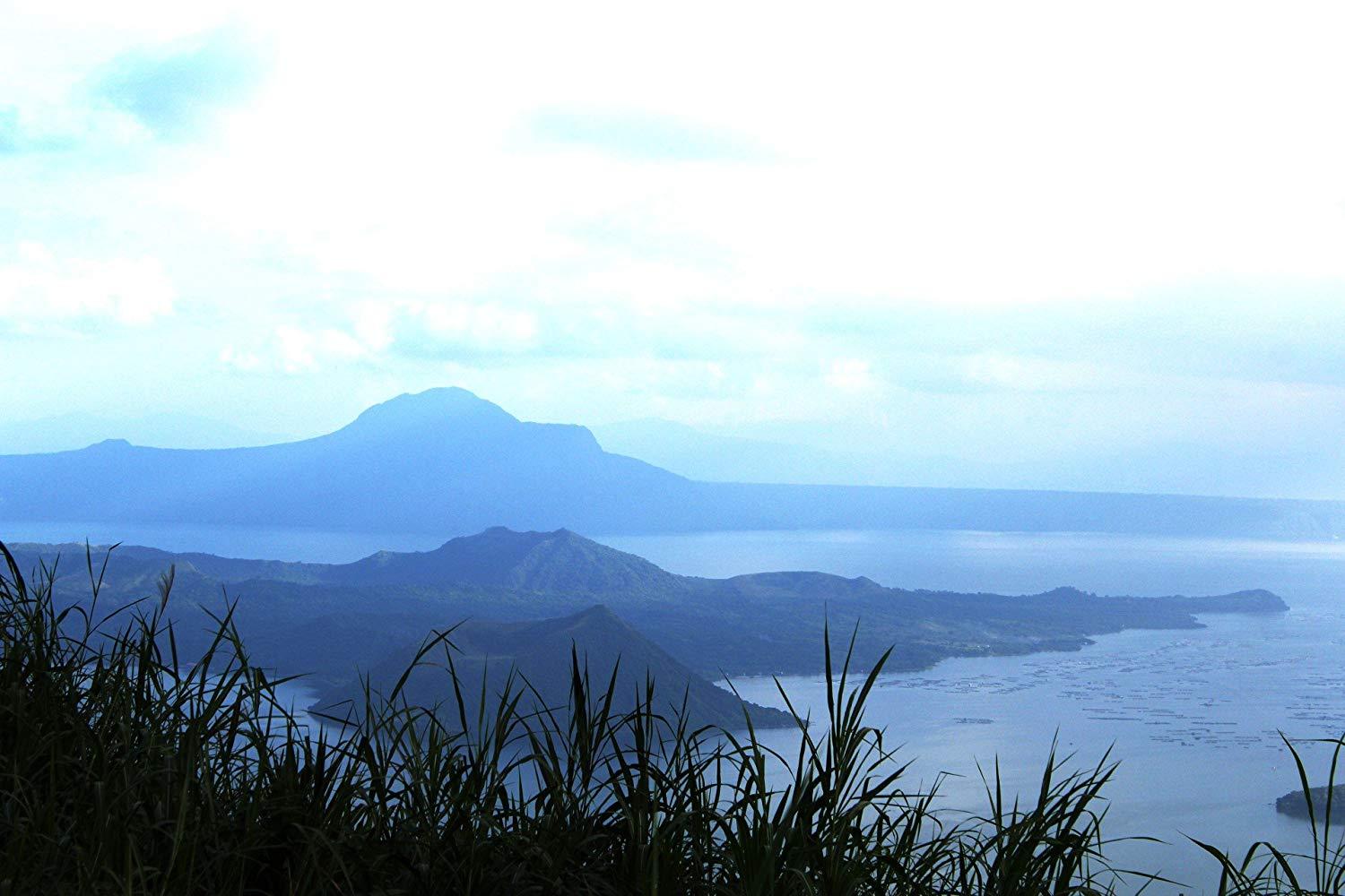 Home Comforts LAMINATED POSTER Taal Volcano Wallpaper