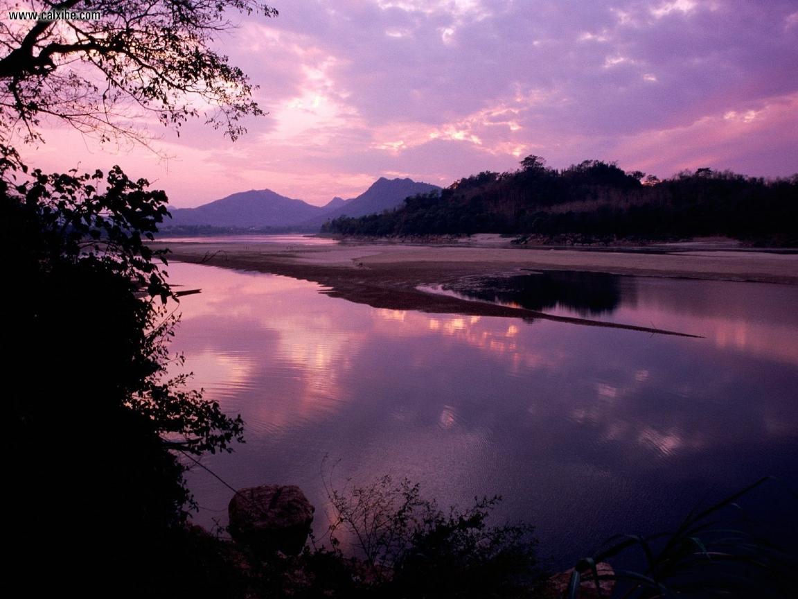 Nature: Khan River Luang Prabang Laos, picture nr. 17373