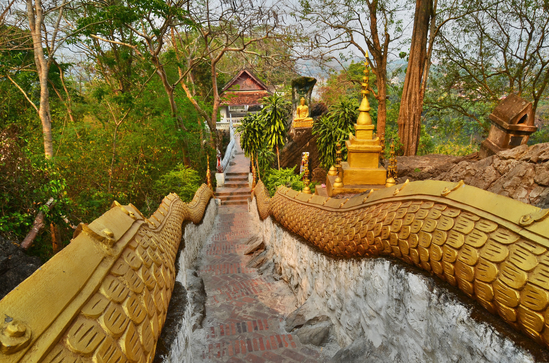 Mount Phousi in Luang Prabang Travel Agencies