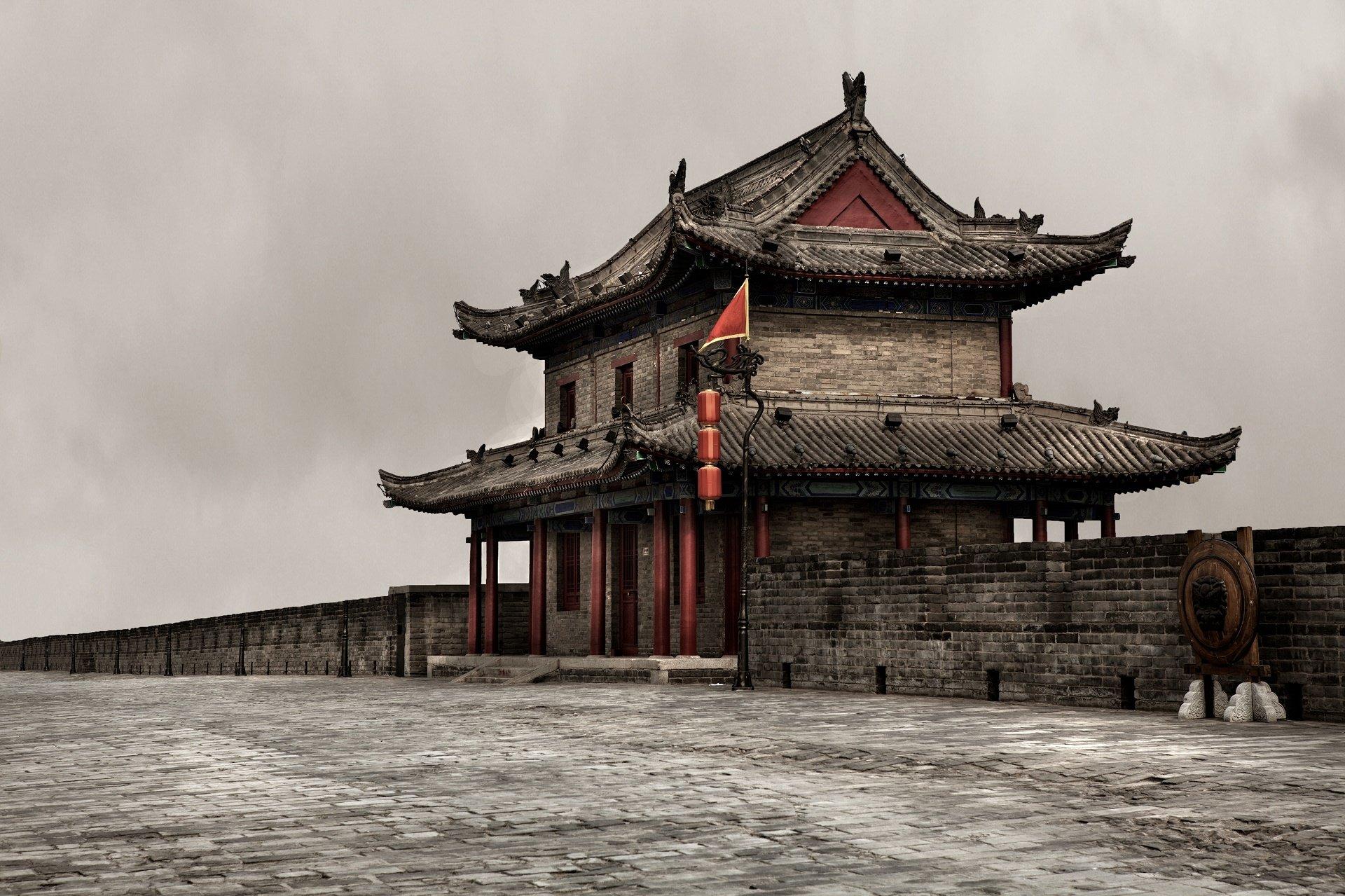 Fortifications of Xi'an HD Wallpaper. Background Imagex1279