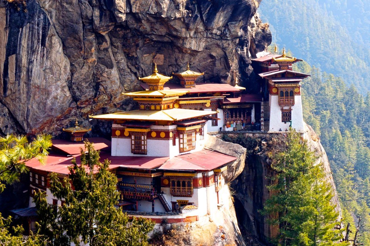 Bhutan legends color a mountain kingdom