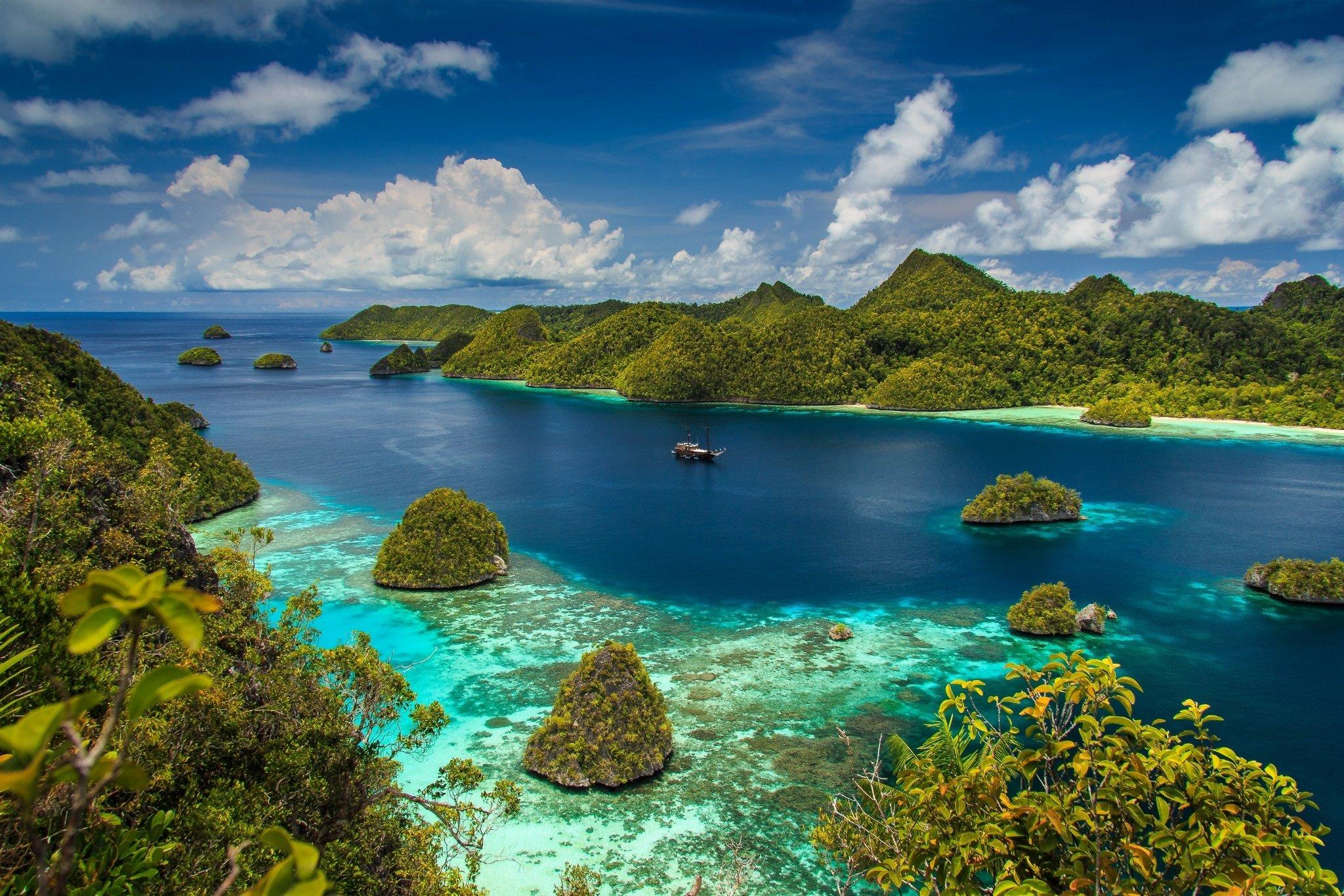 Raja Ampat West Papua Indonesia island sea ocean tropical g