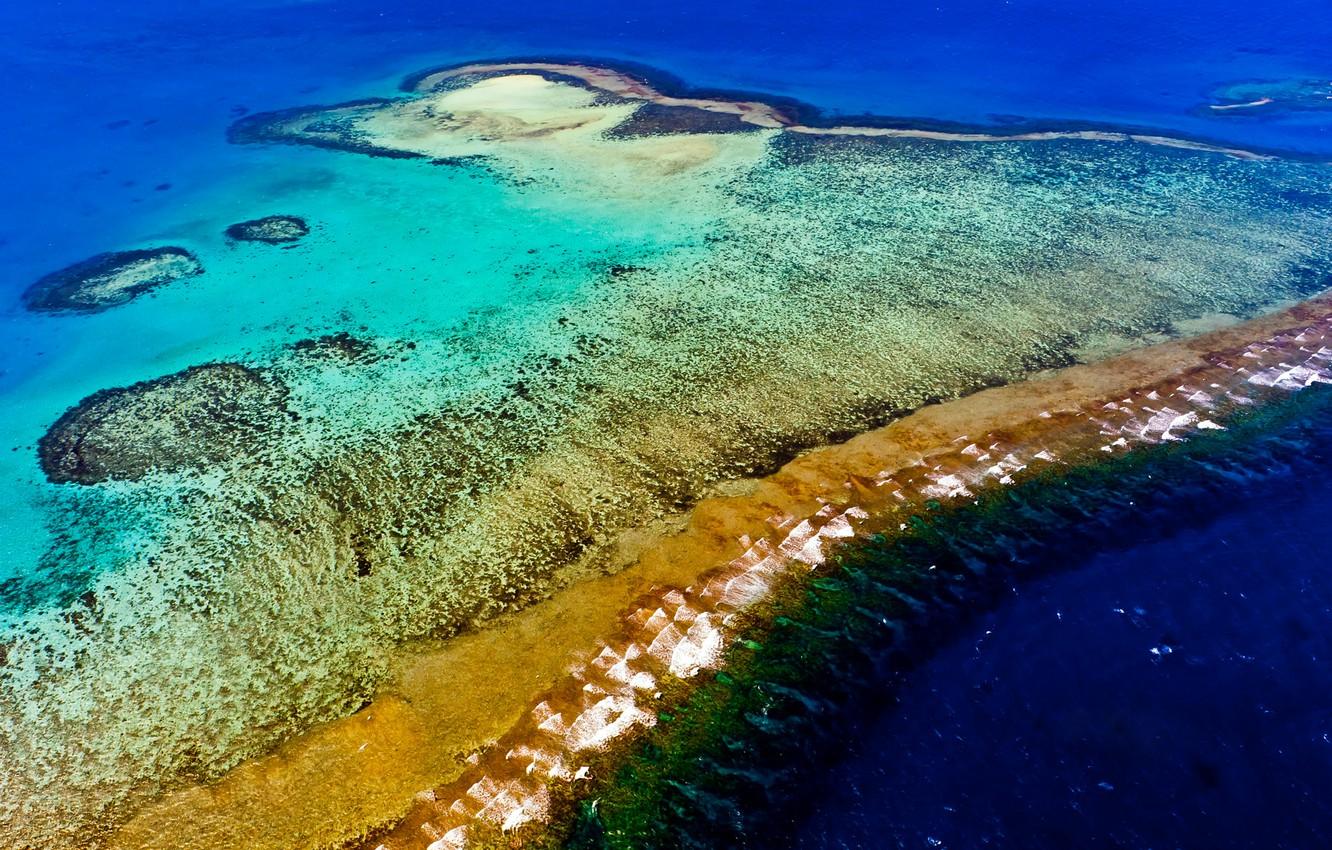 Wallpaper the ocean, Noumea, barrier reef, New Caledonia image