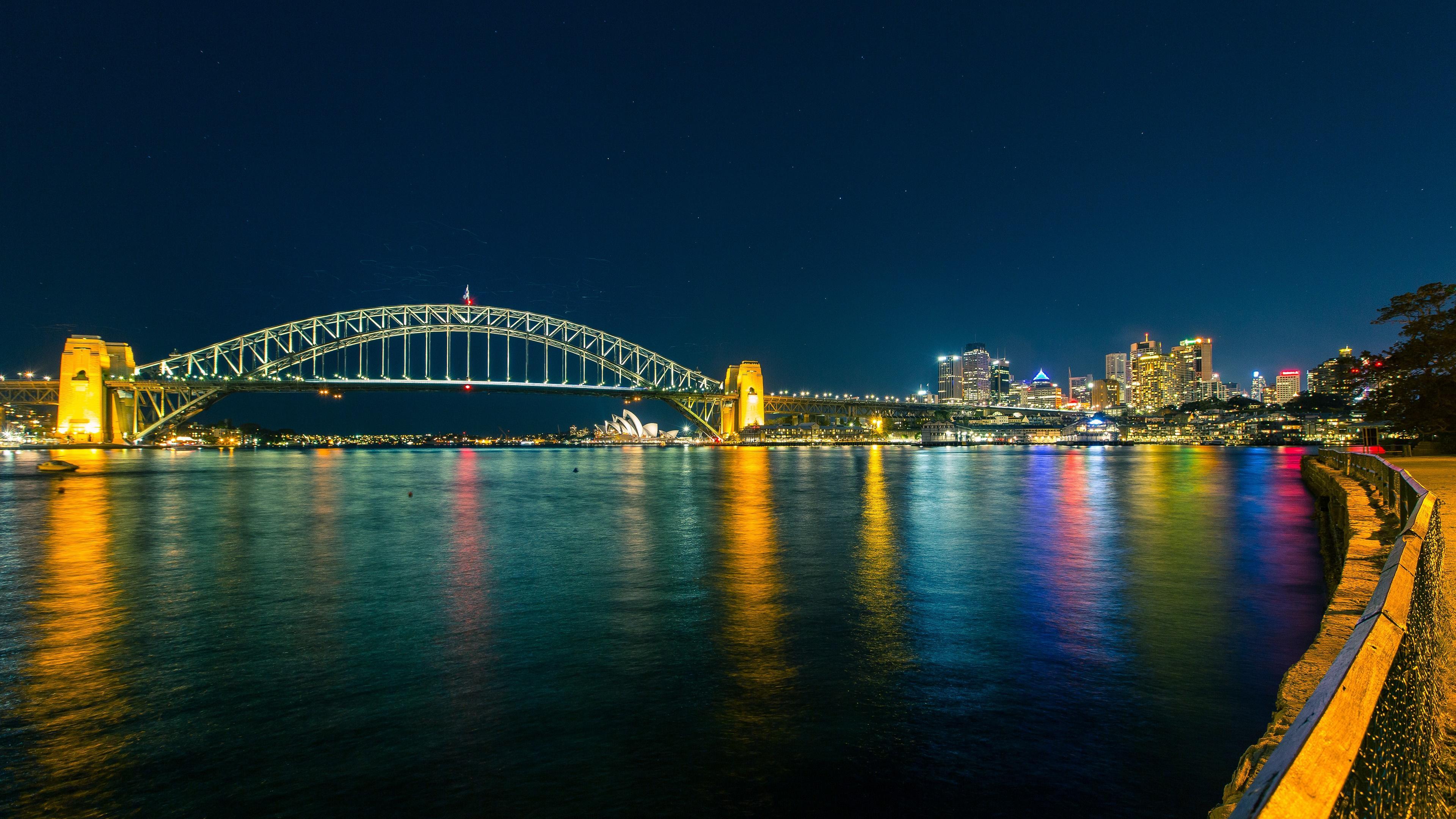 Sydney Harbour Bridge 4K UltraHD Wallpaper. Wallpaper Studio 10