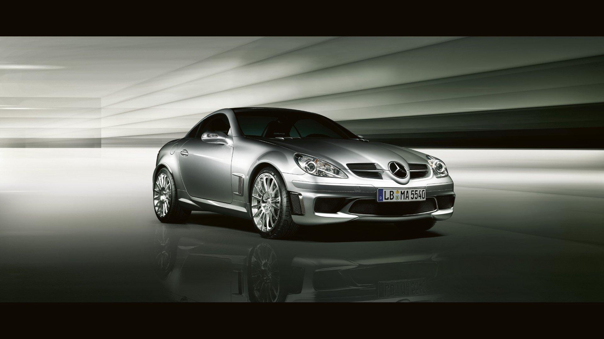 Car Wallpaper: Mercedes Benz SLK 55