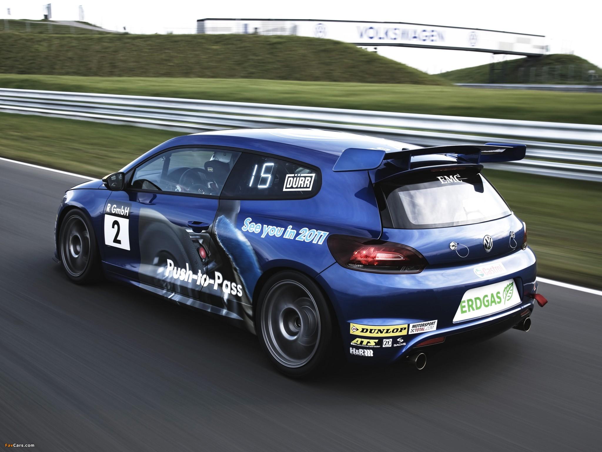 Volkswagen Scirocco R Cup CNG 2010 Wallpaper