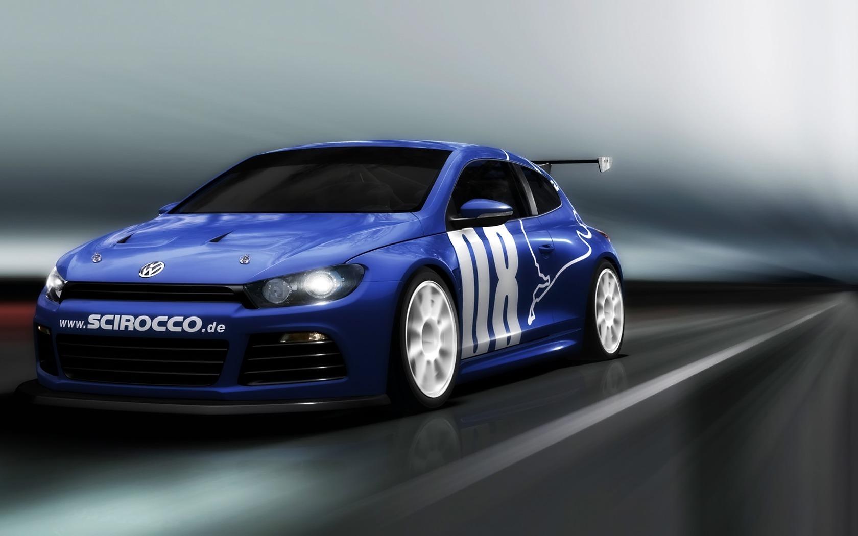 Volkswagen scirocco wallpaper, Volkswagen, Cars Wallpaper, Blue