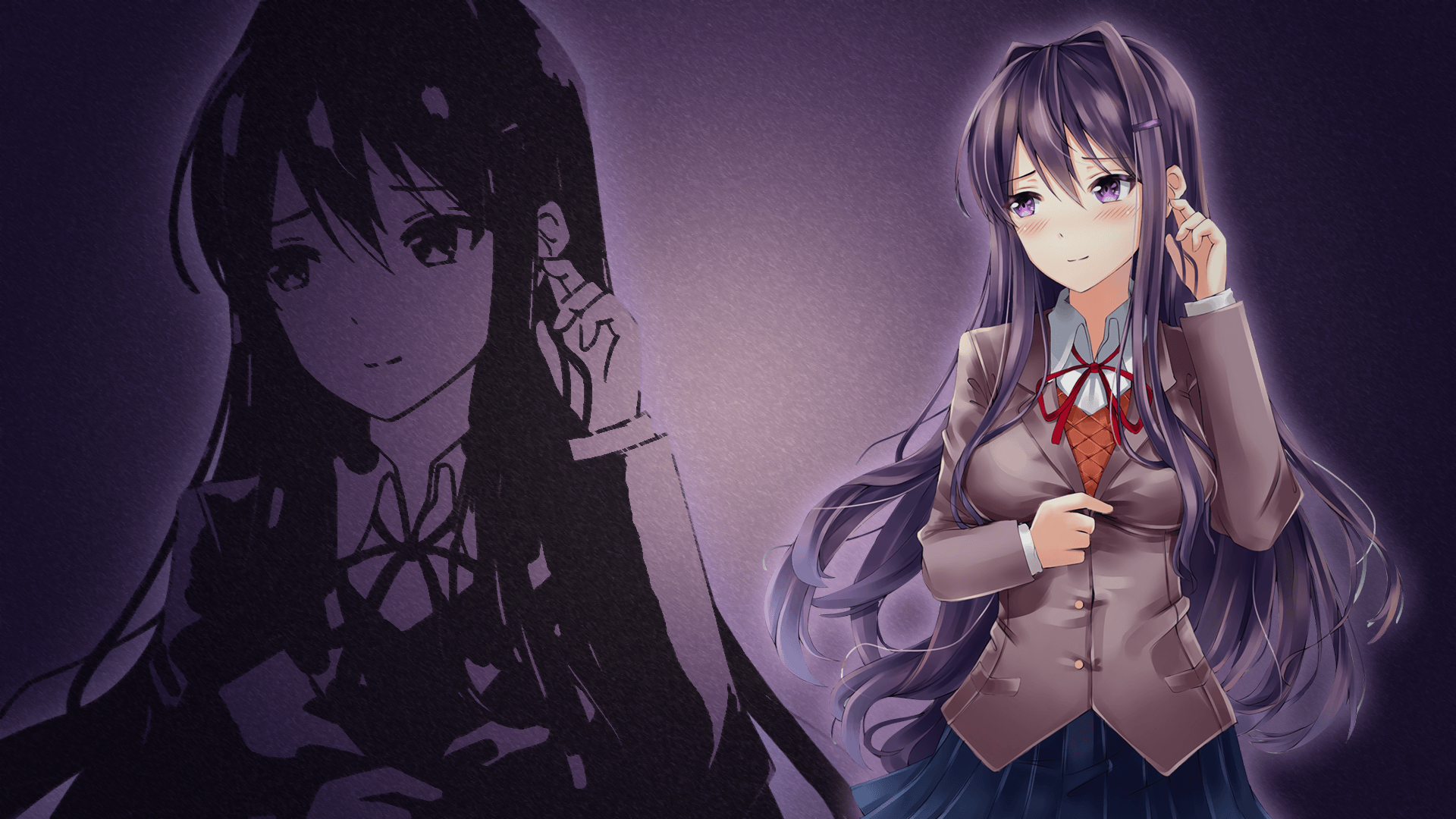 Made another Yuri wallpaper with a friend