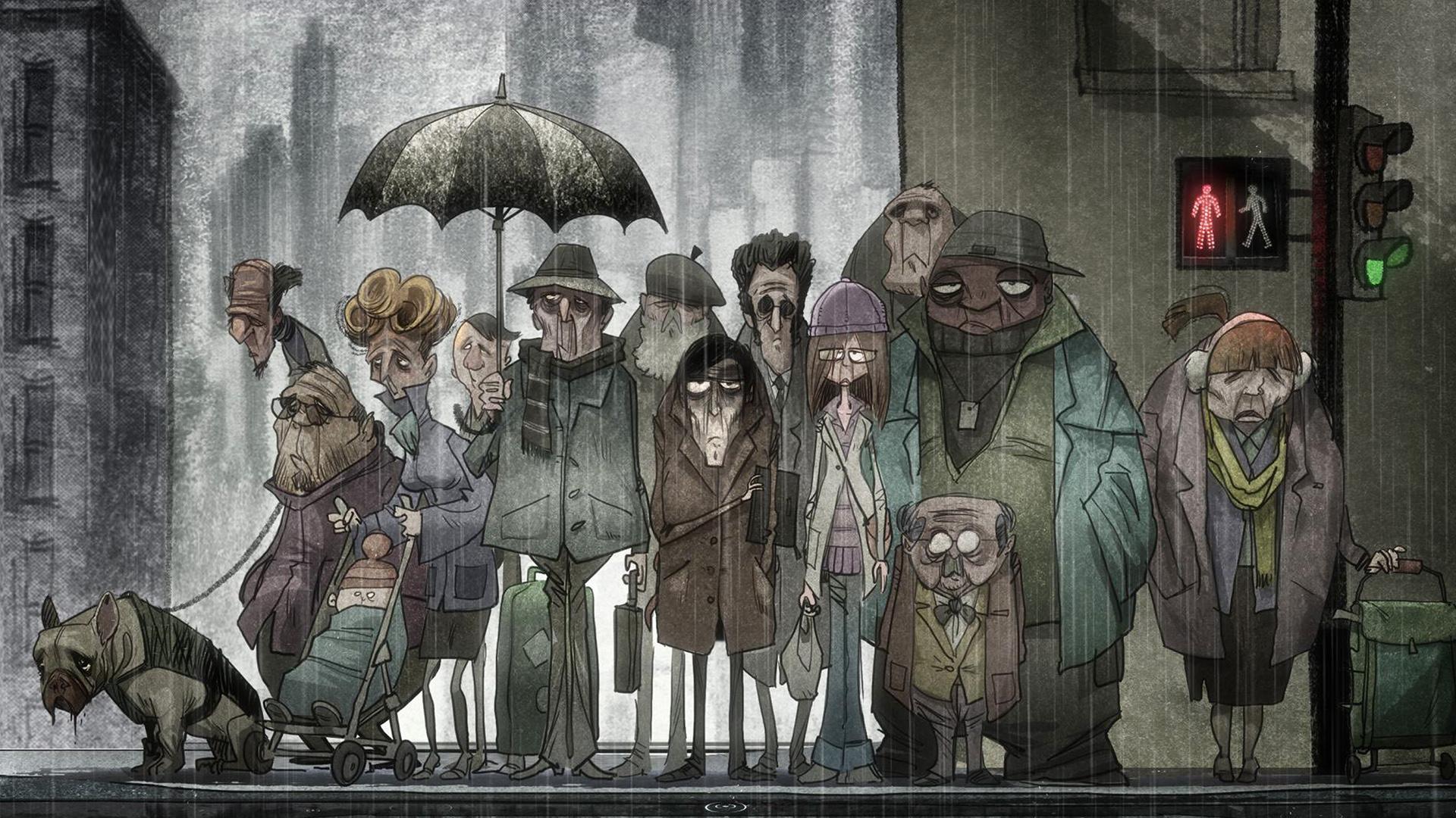 The Suicide Shop Wallpaper