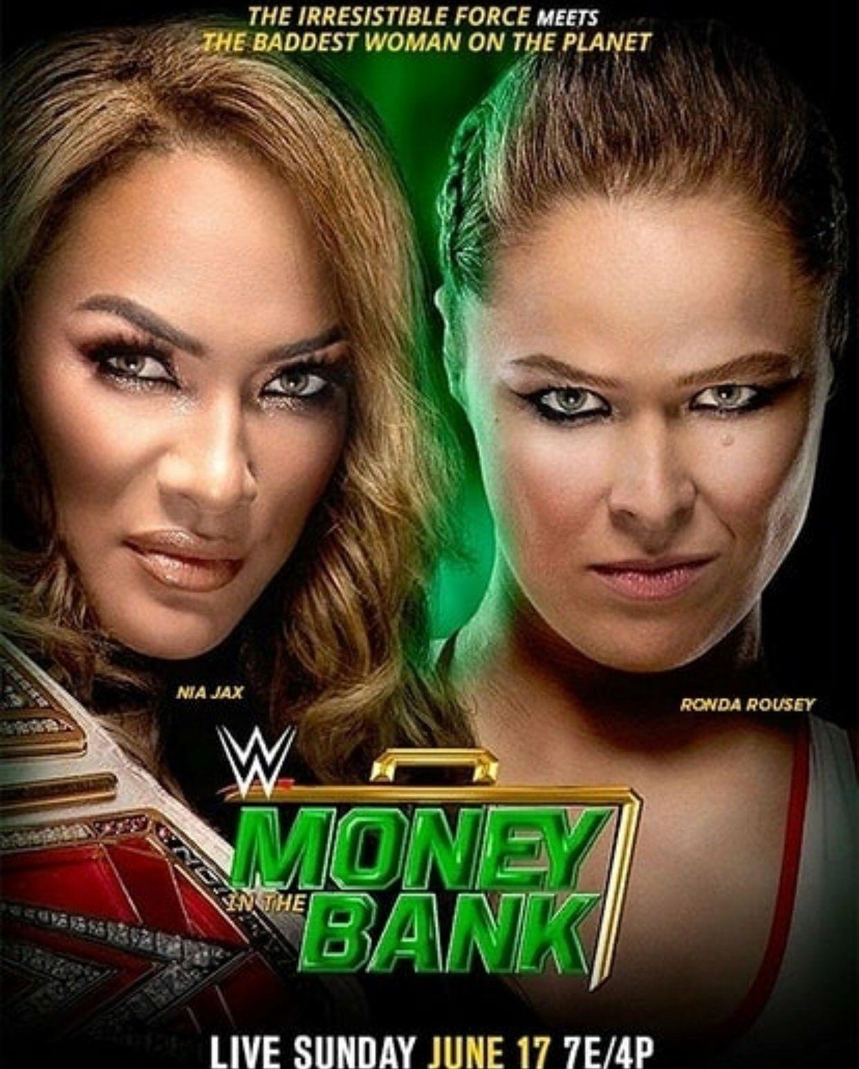 Nia Jax put Raw Woman Champion on the line against Ronda Rousey at