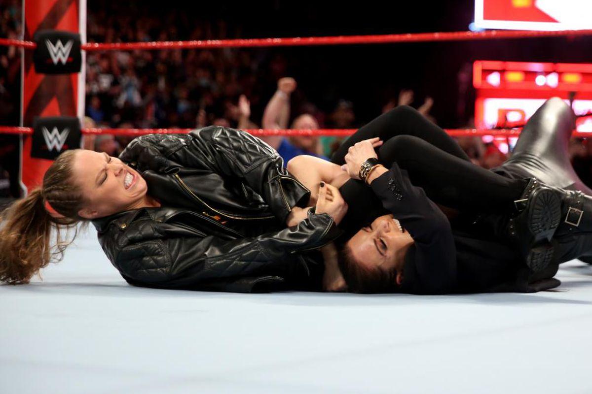 Ronda Rousey has to be suspended by WWE, right?