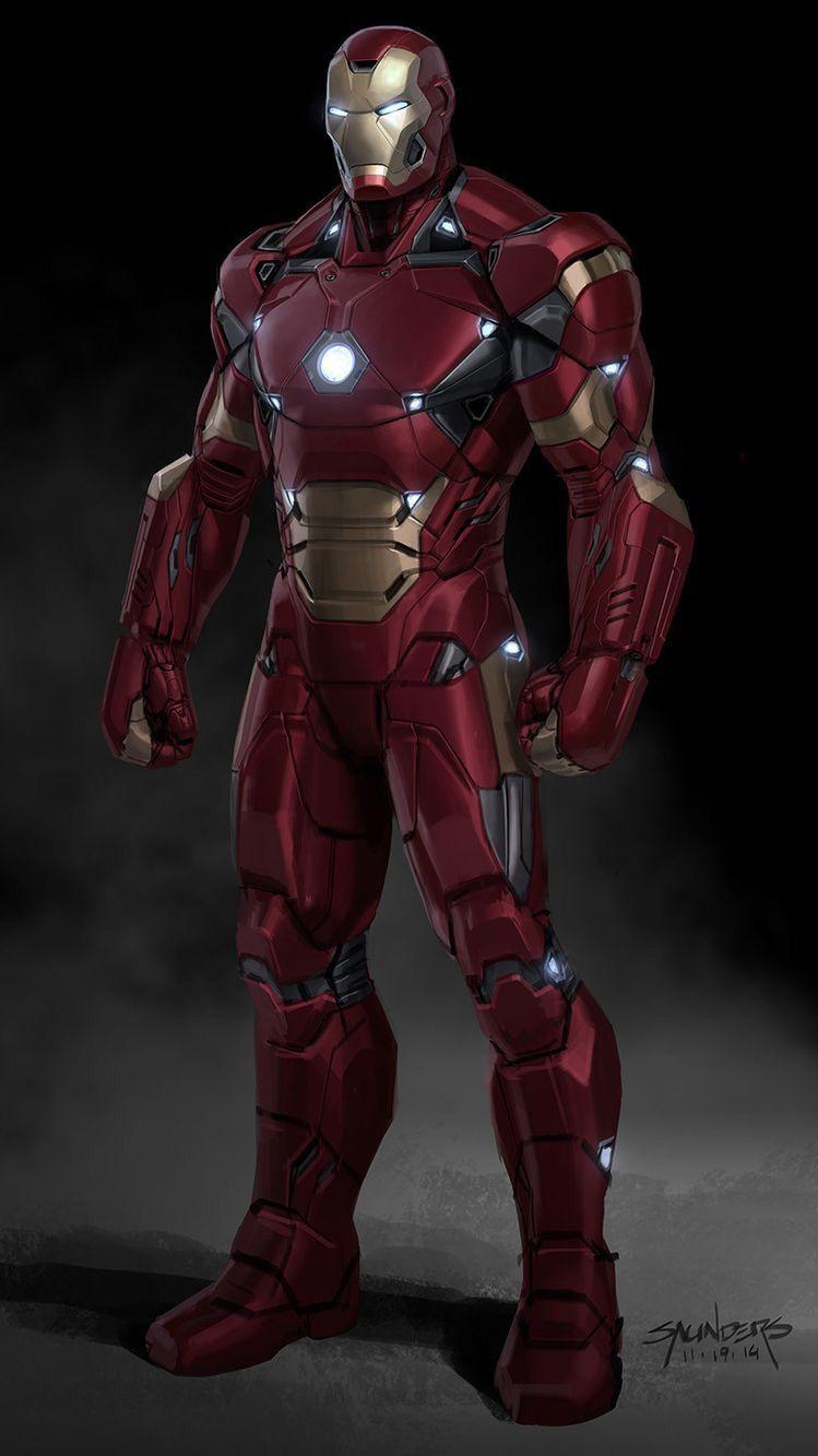 Avengers End Game Armor Iron Man iPhone Wallpaper. iPhone