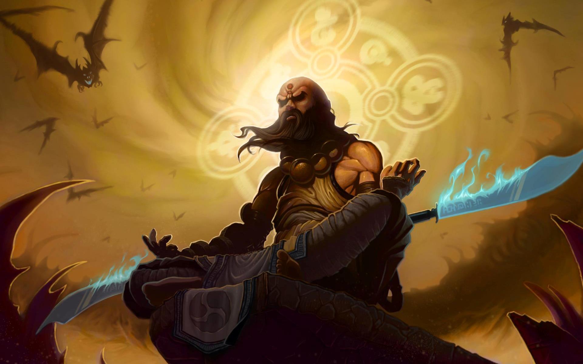 The Monk In Diablo 3 wallpaper