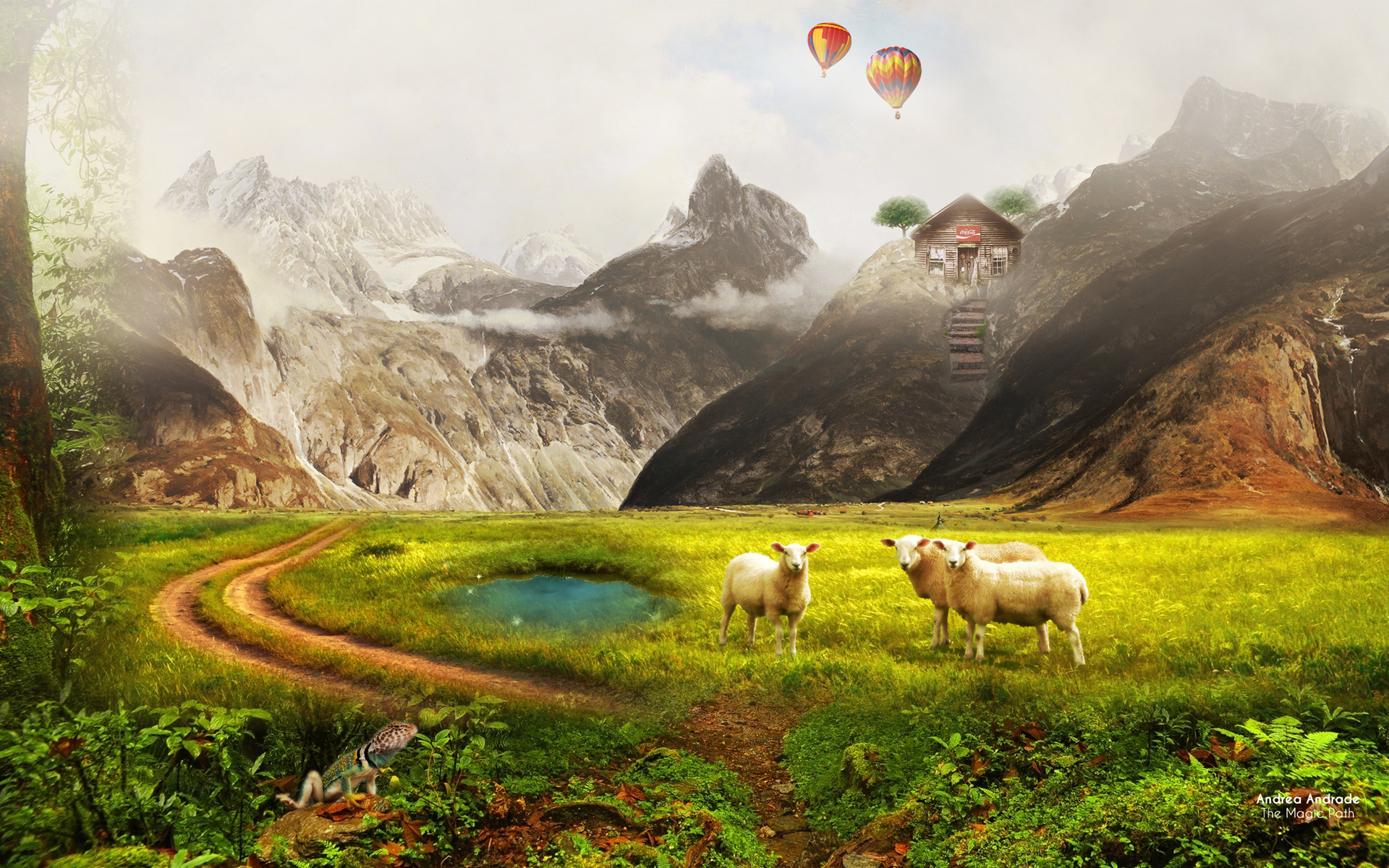 Magic Path Wallpaper