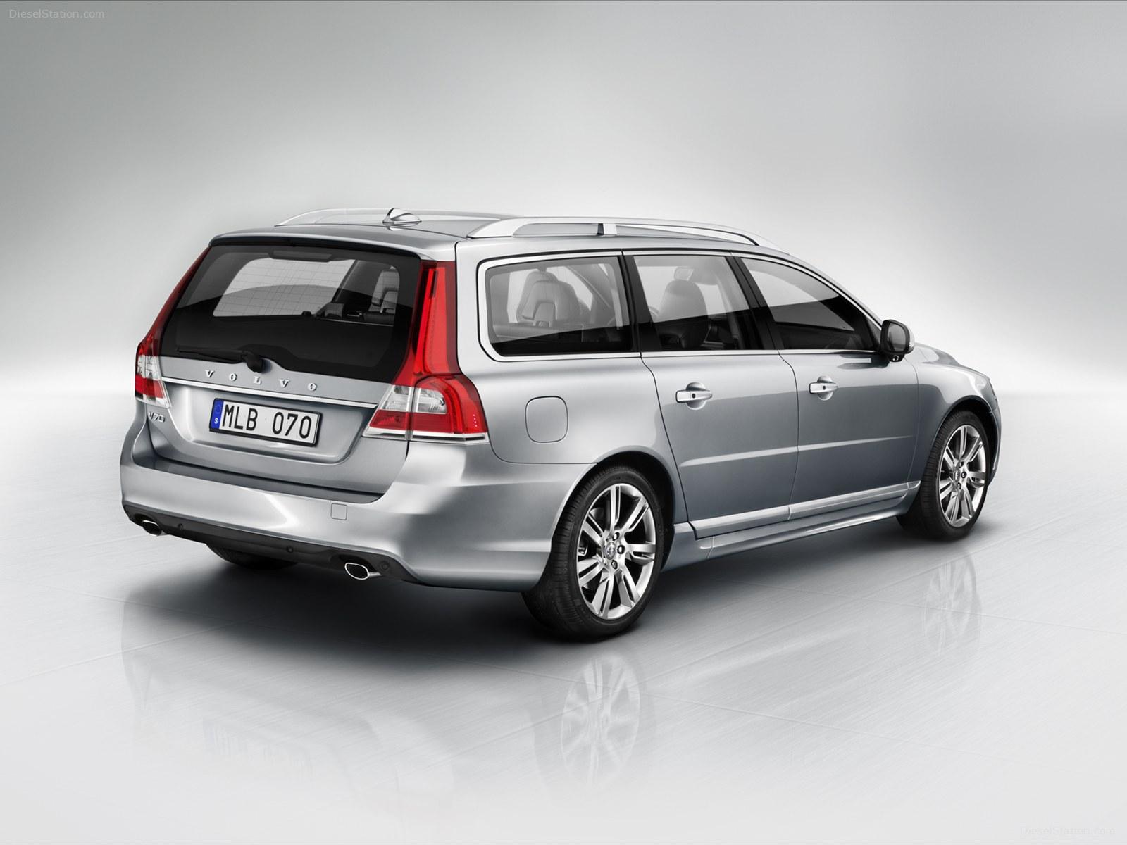 Volvo V70 2014 Exotic Car Wallpaper of 14, Diesel Station