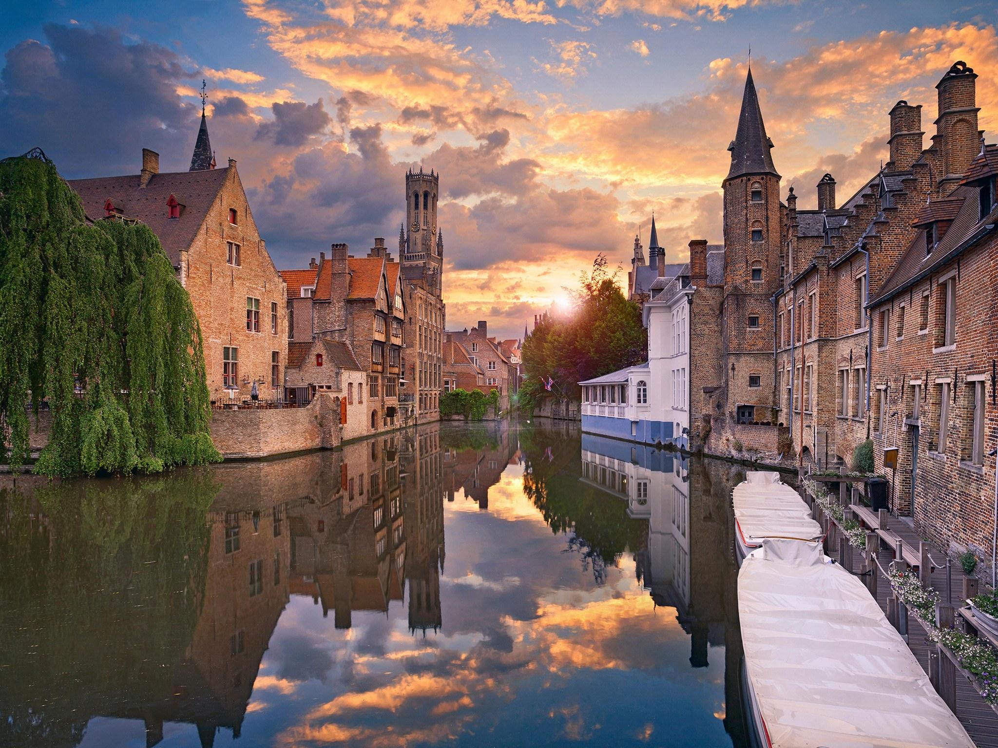 Bruges, West Flanders, Belgium HD Wallpaper. Background Image