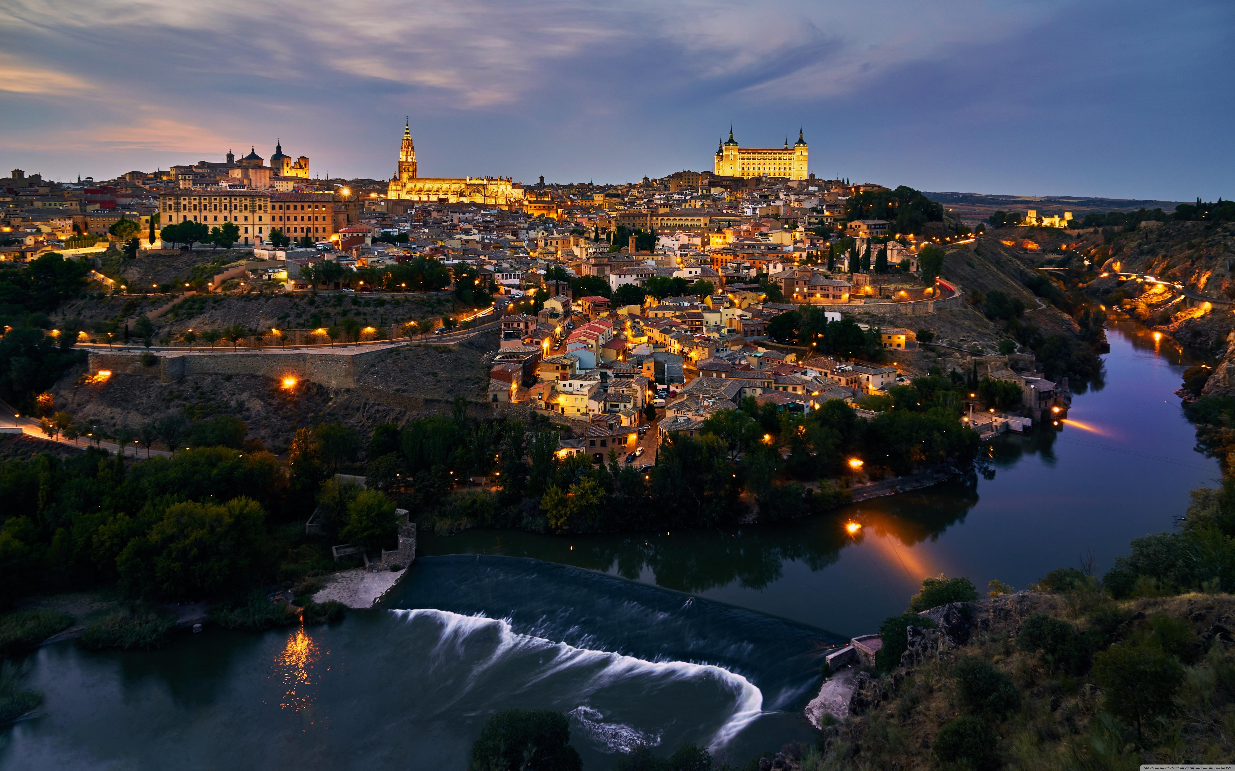 Historic City of Toledo, Spain ❤ 4K HD Desktop Wallpaper for 4K